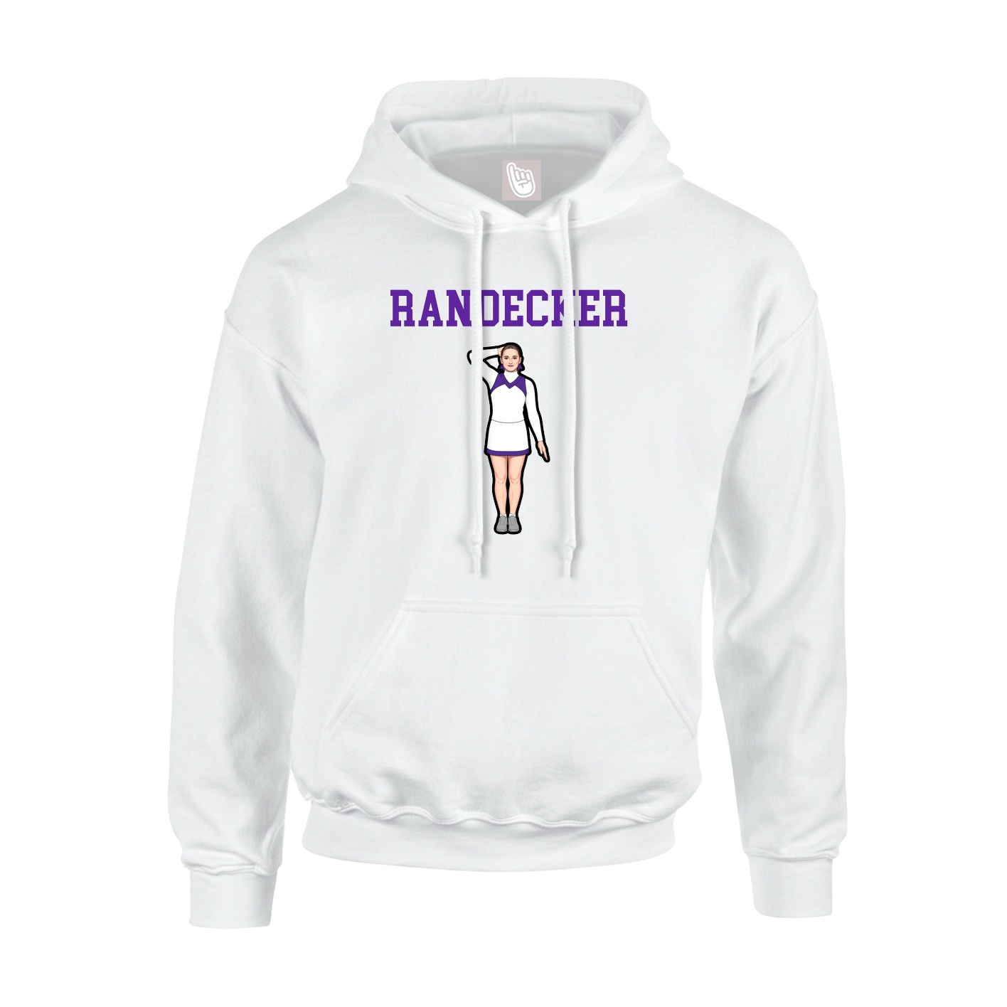 Youth Hoodie — Shirsey in White
