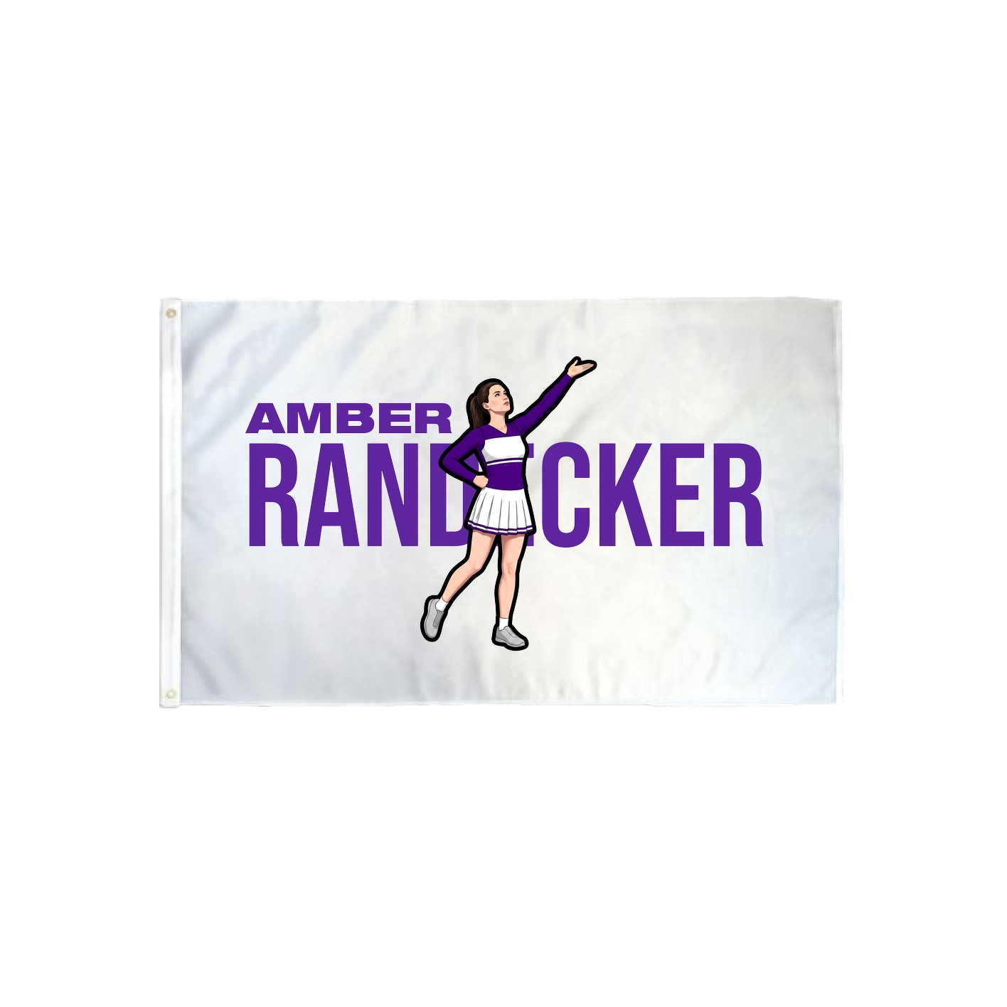 3x5 Flag — Player Name in Classic