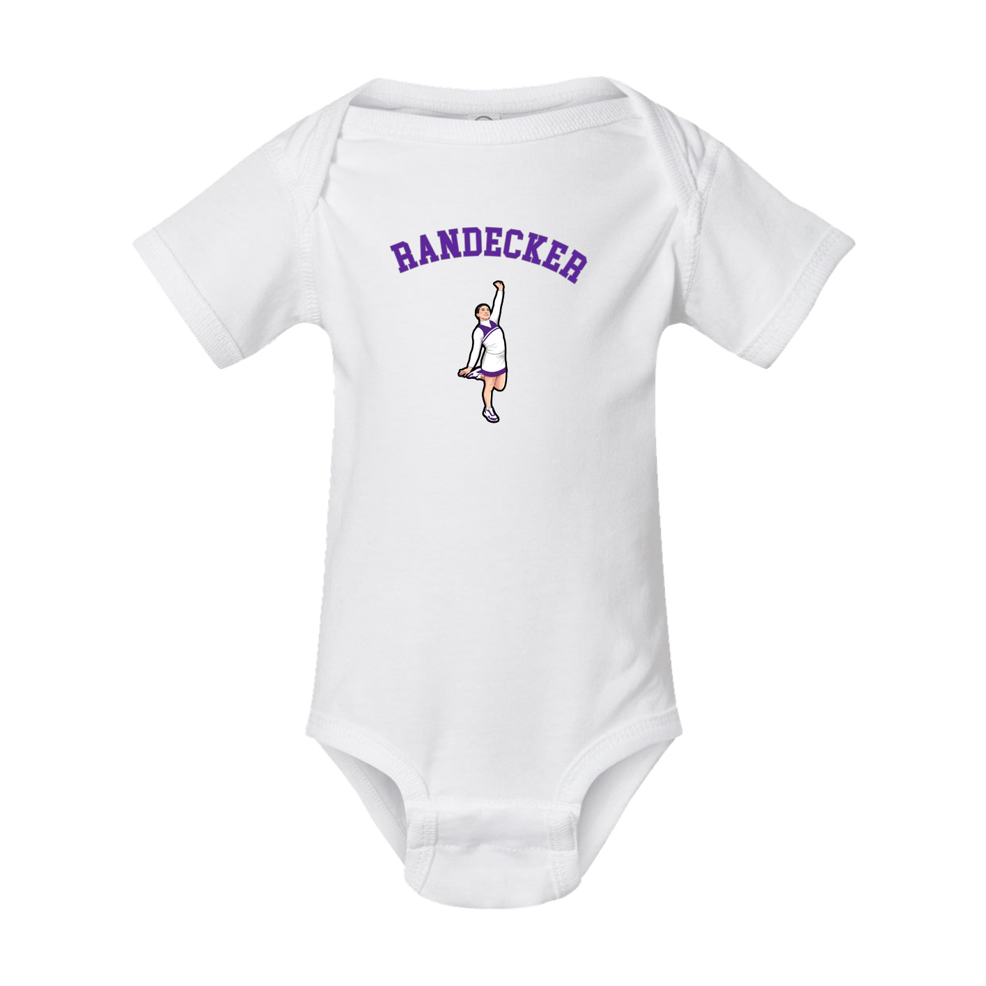 Baby Onesie — Shirsey Arch in White