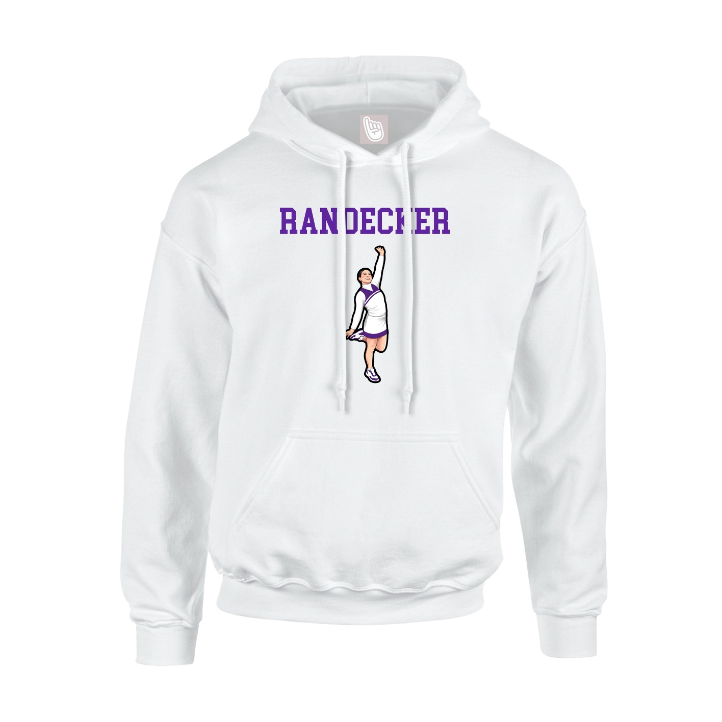 Youth Hoodie — Shirsey in White