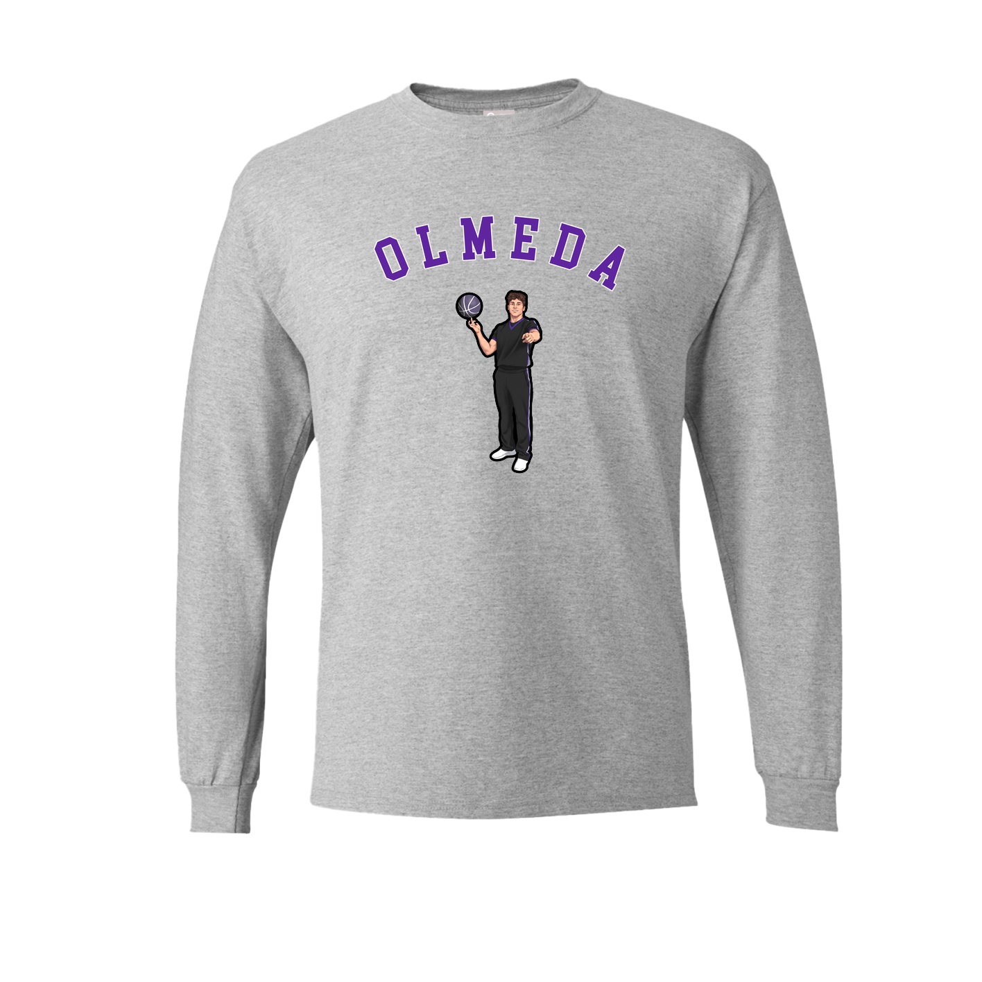 Long Sleeve Tee — Shirsey Arch in Grey