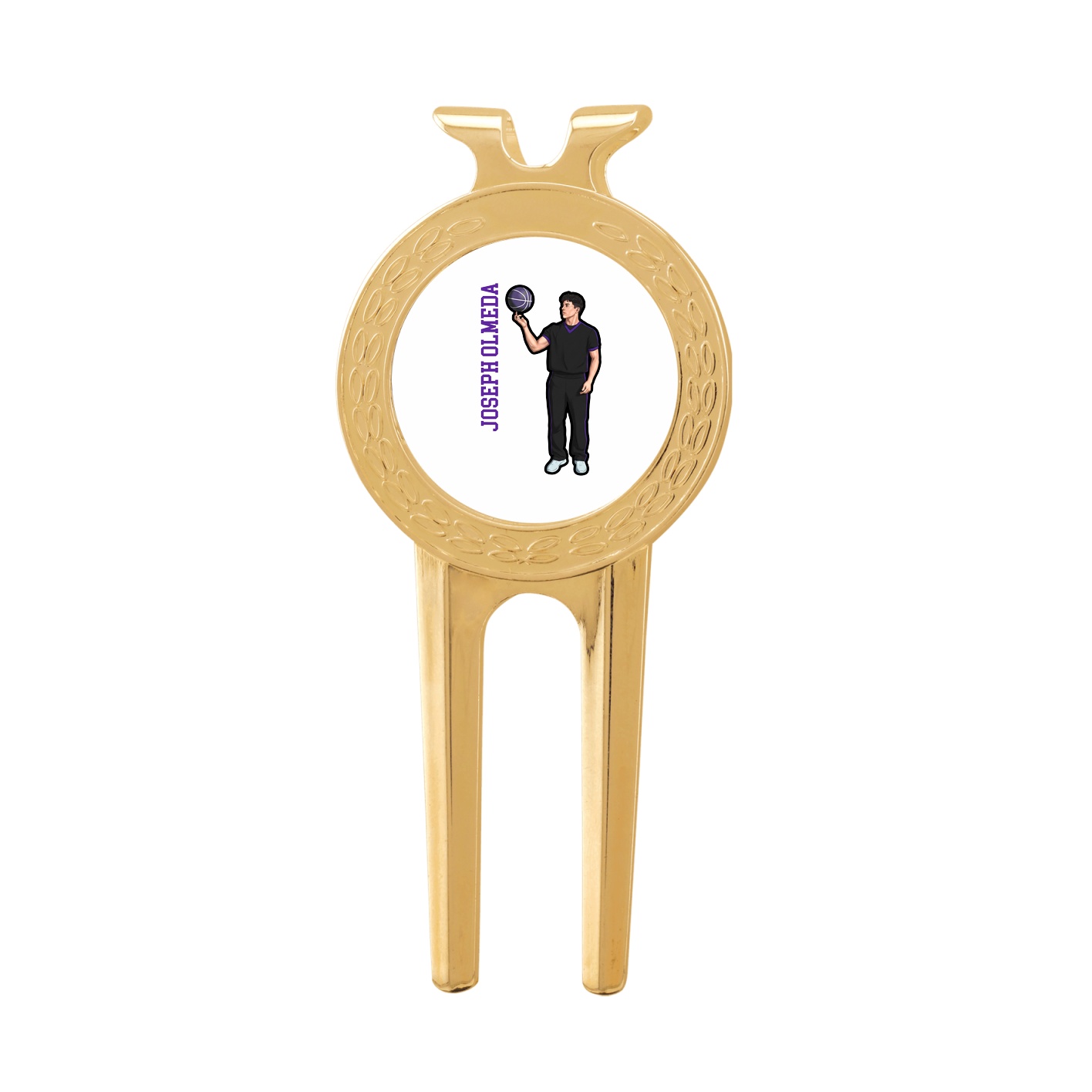 Divot Tool with Ball Marker — Name Vertical in Classic