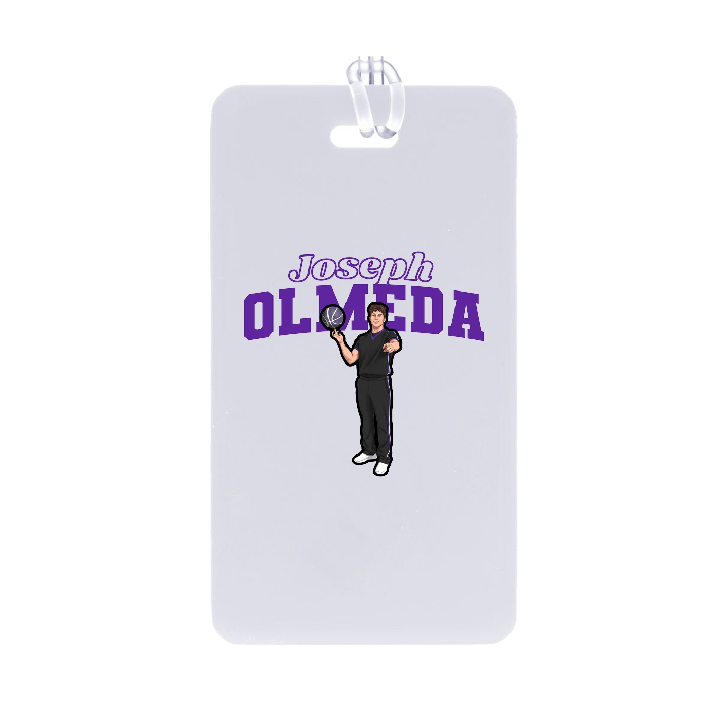 Bag Tag — Name Arch in Classic