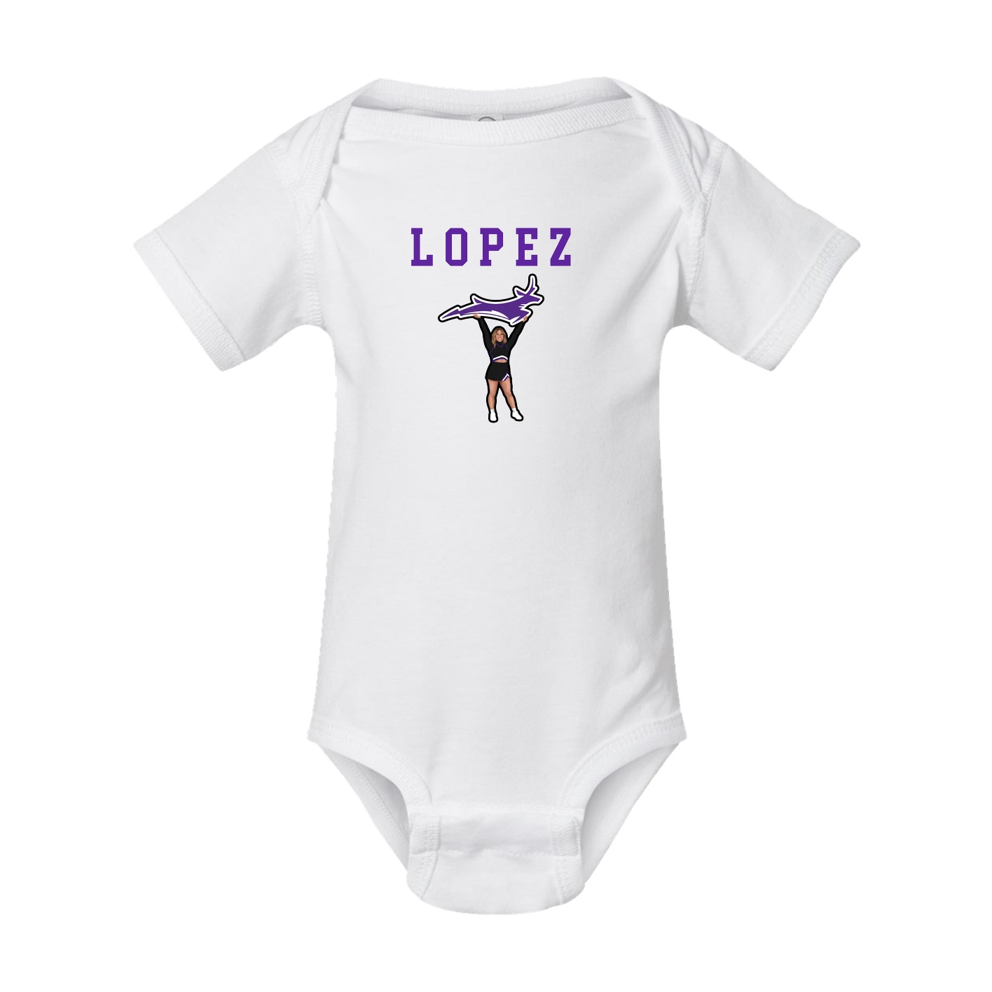 Baby Onesie — Shirsey in White