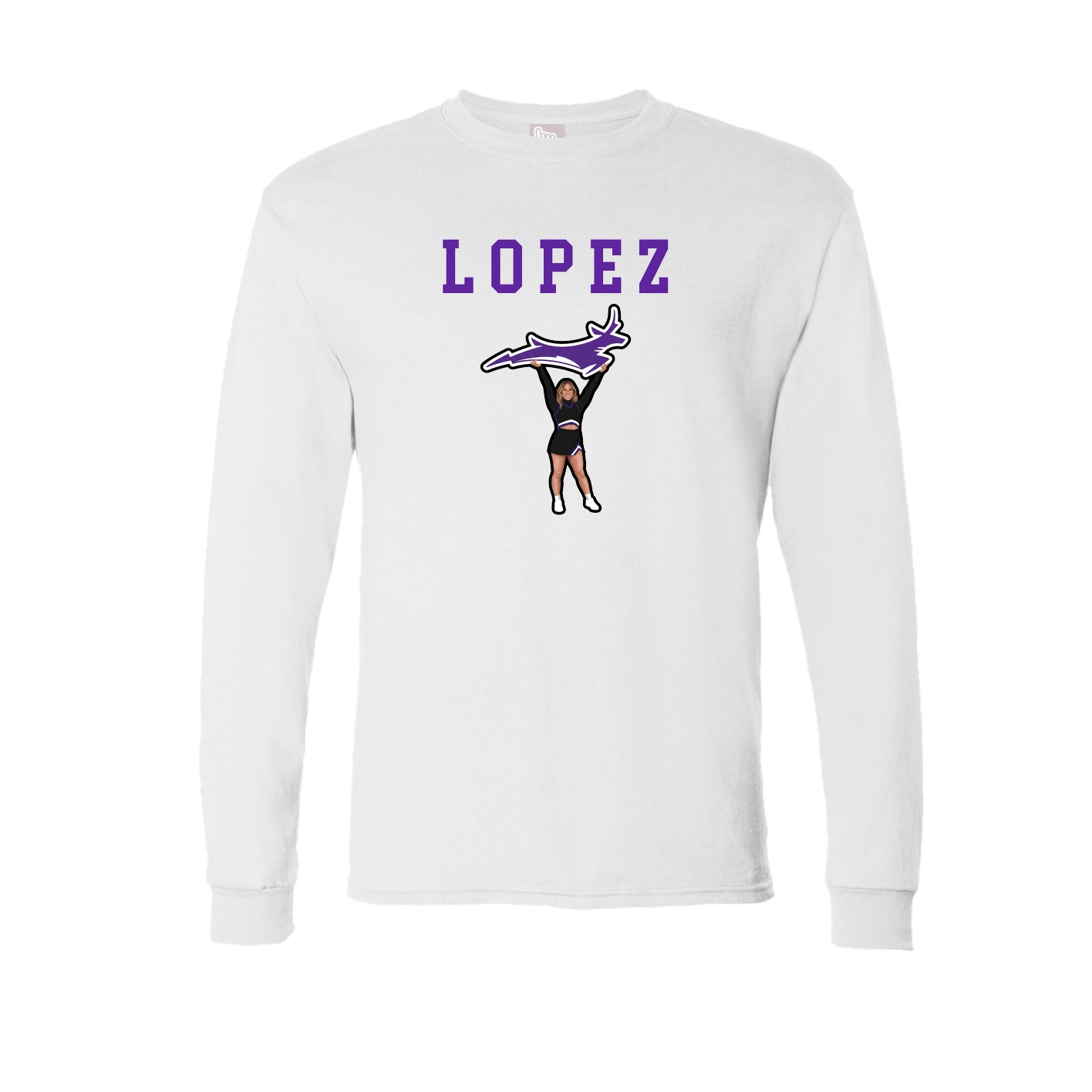 Long Sleeve Tee — Shirsey in White