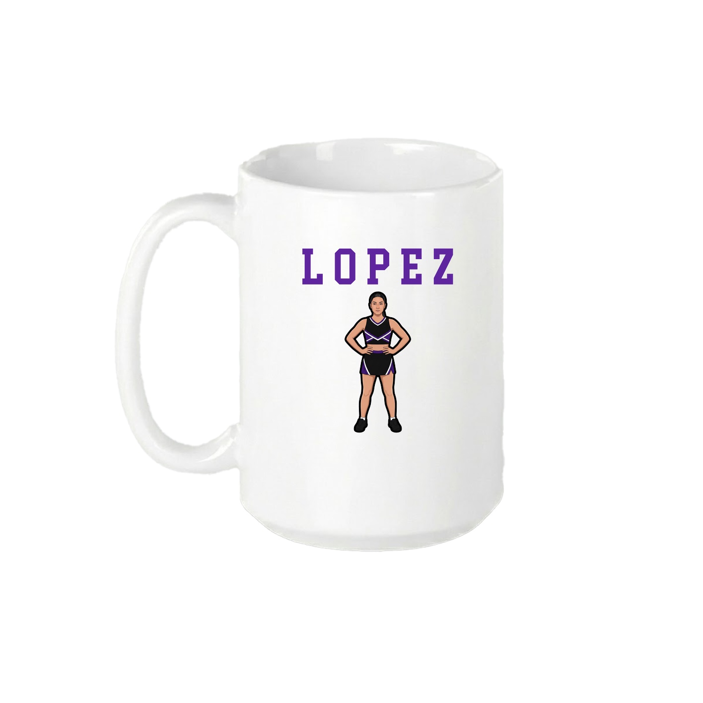 15oz Coffee Mug — Shirsey in White