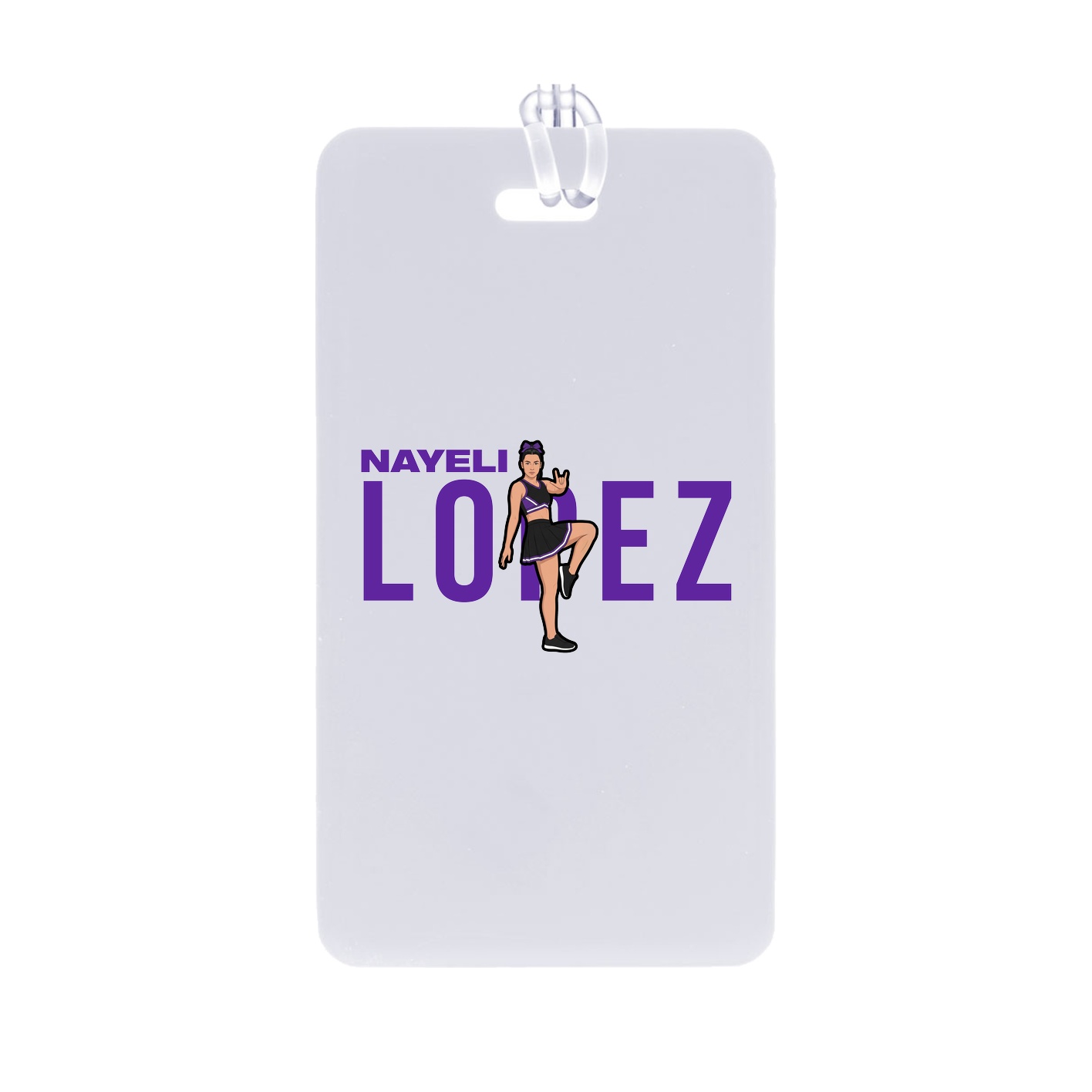 Bag Tag — Player Name in Classic
