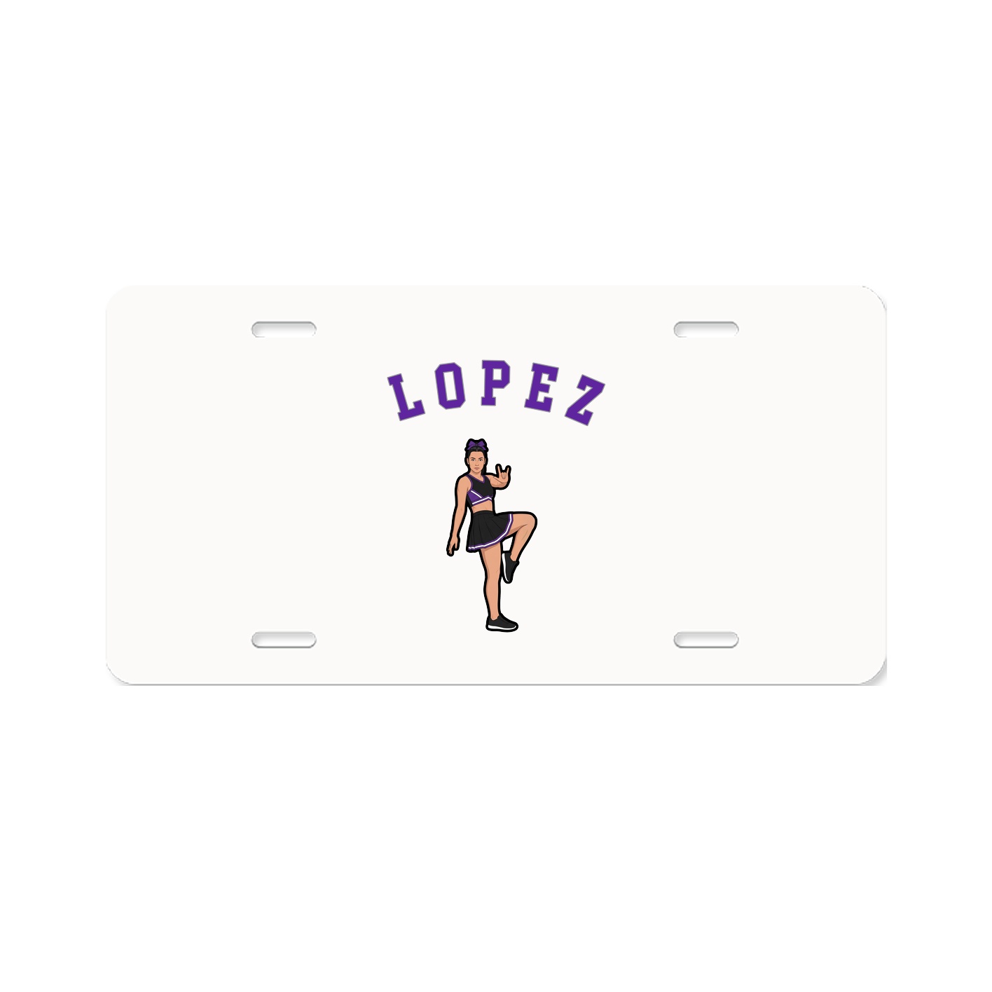 License Plate — Shirsey Arch in Classic