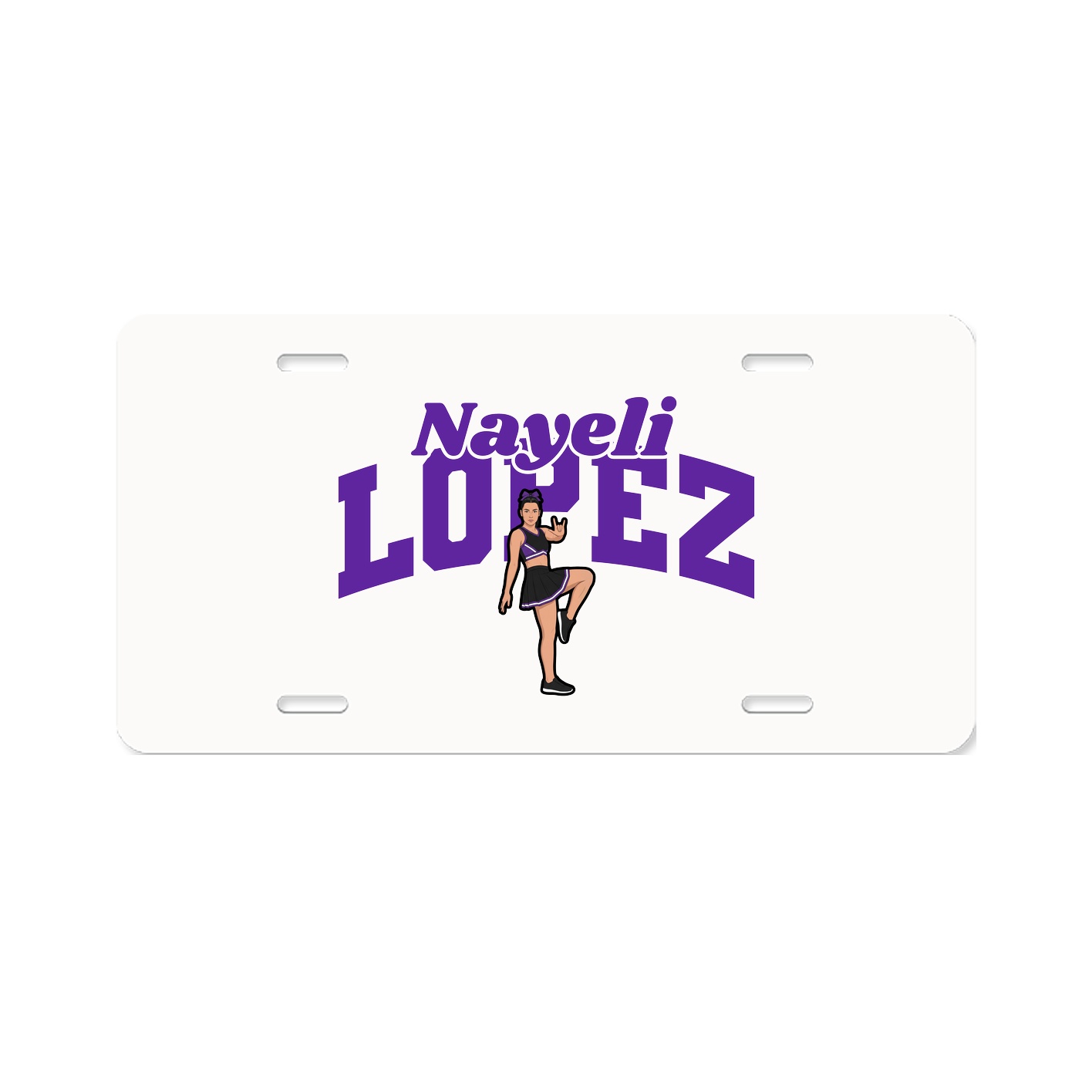License Plate — Signature Arch in Classic