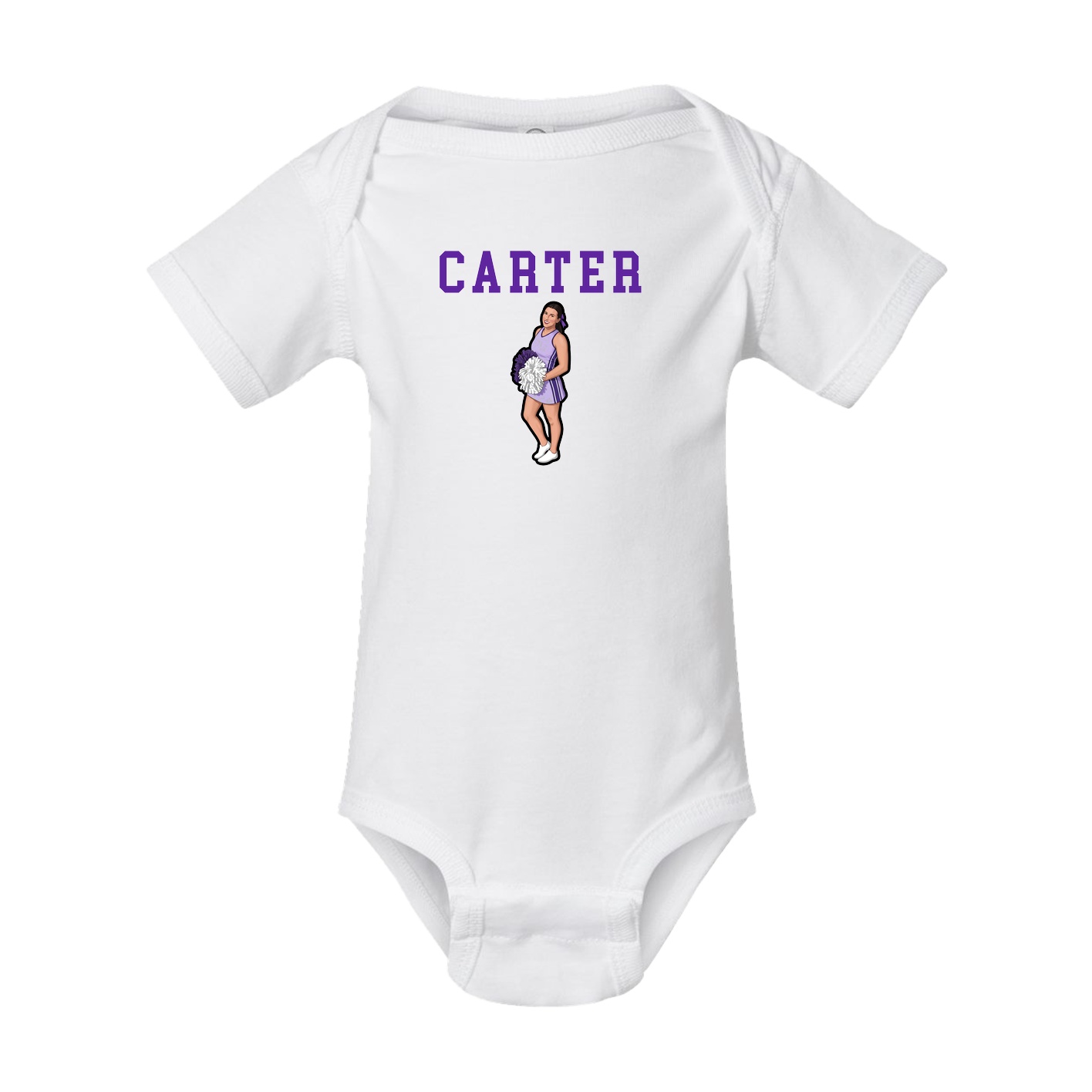 Baby Onesie — Shirsey in White