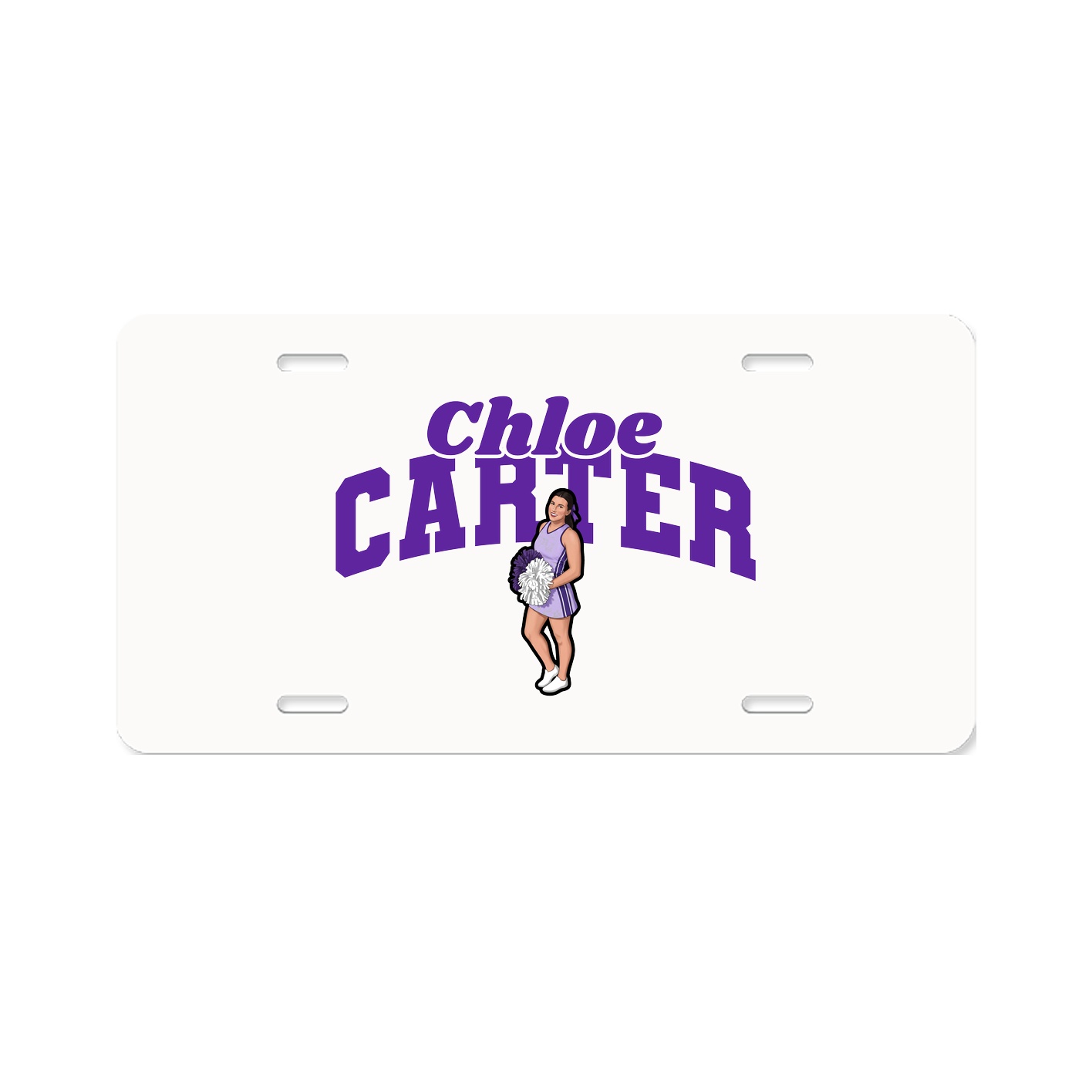 License Plate — Signature Arch in Classic