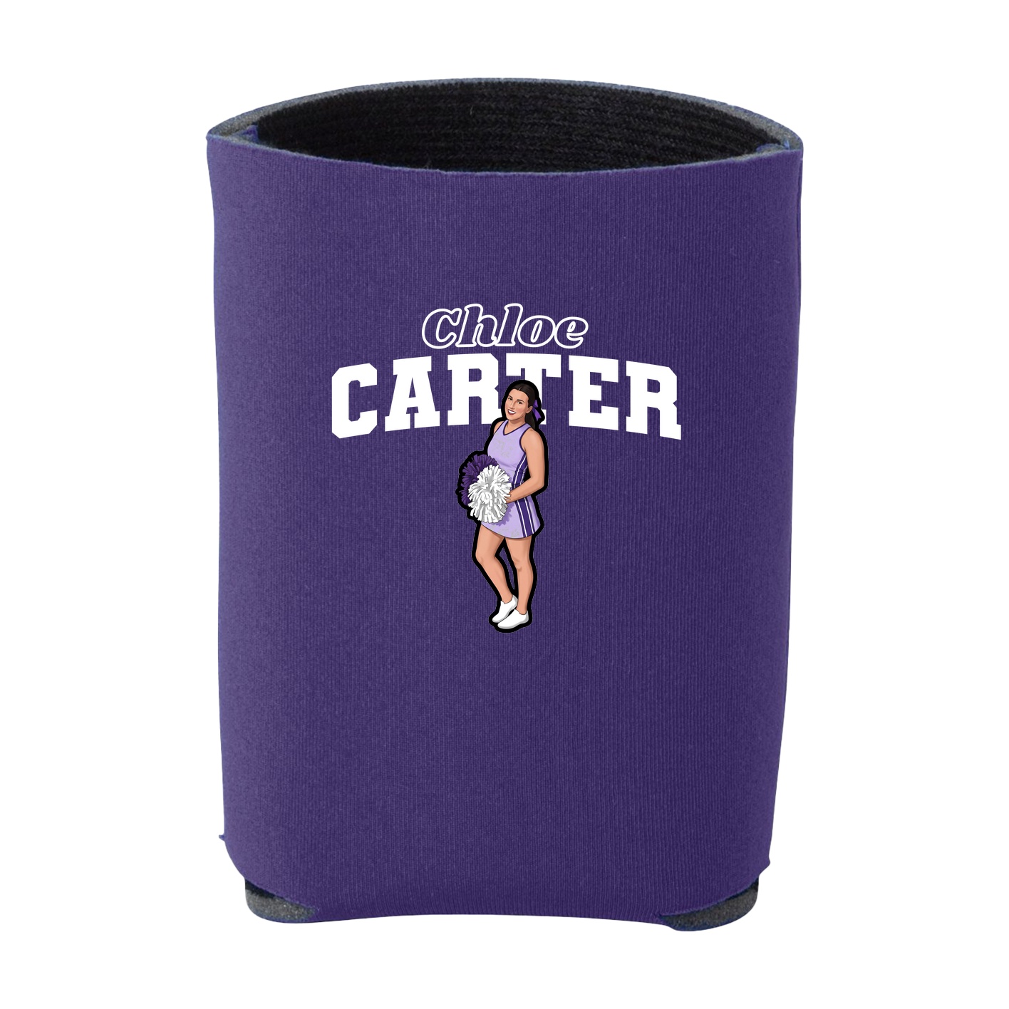 Can Holder — Name Arch in Purple