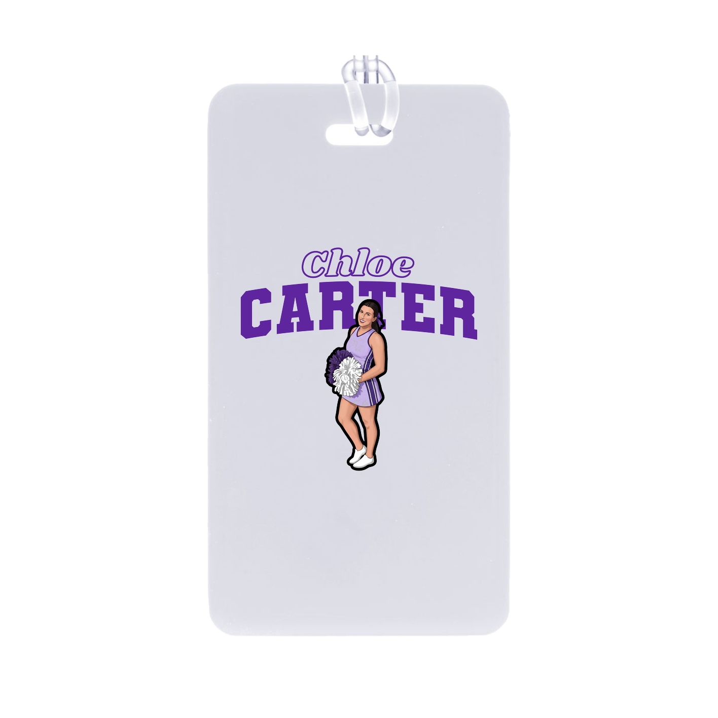 Bag Tag — Name Arch in Classic