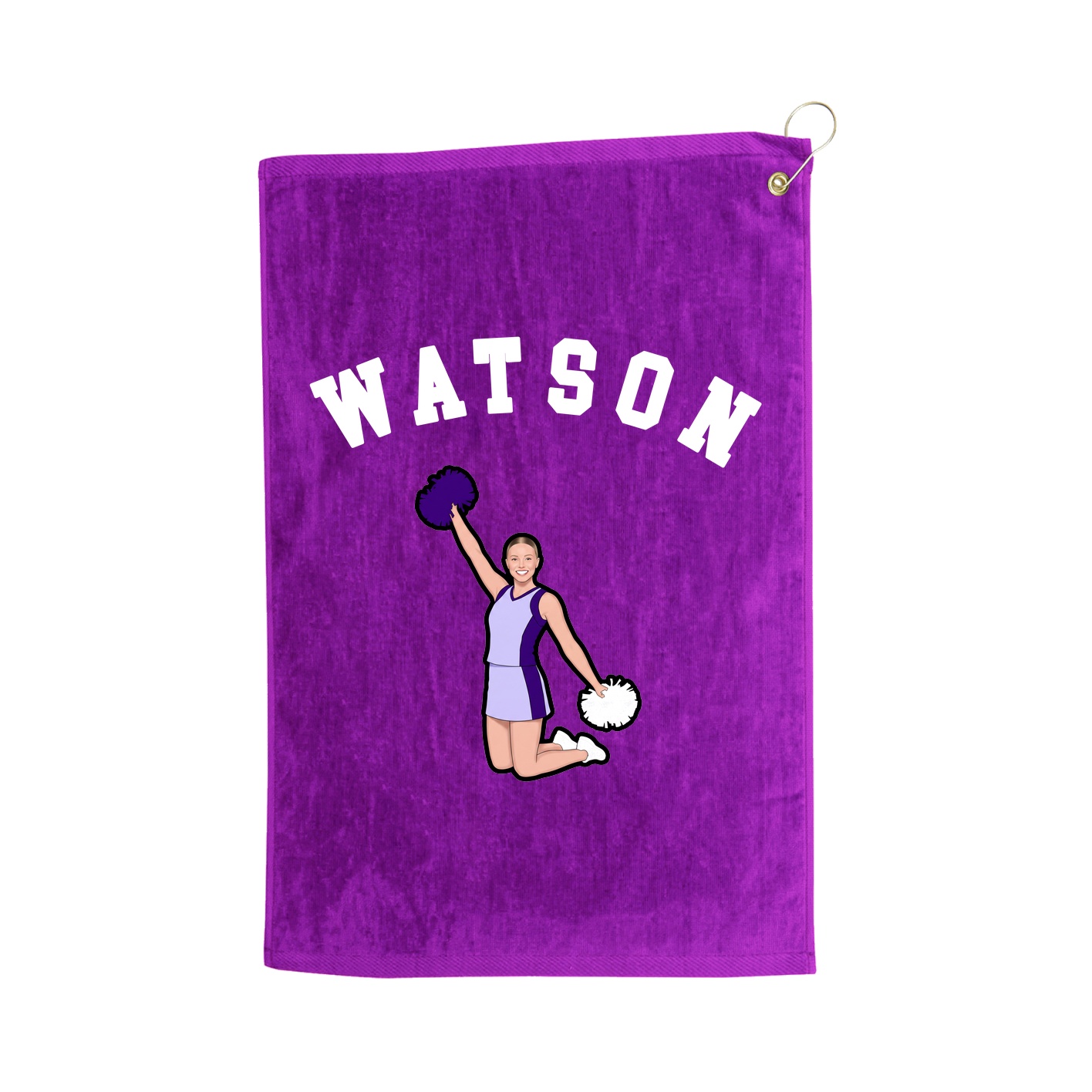Golf Towel — Shirsey Arch in Purple