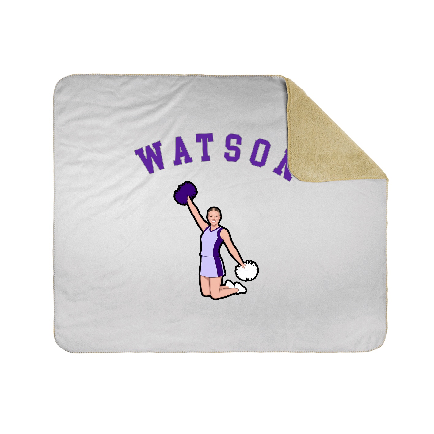 Throw Blanket — Shirsey Arch in White