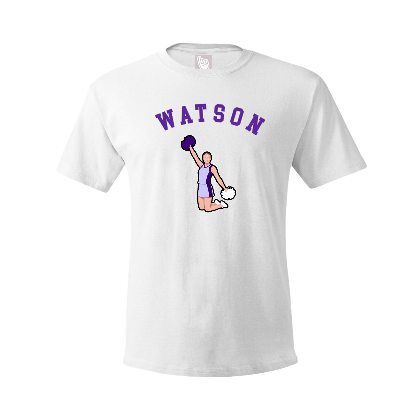 Youth Tee — Shirsey Arch in White