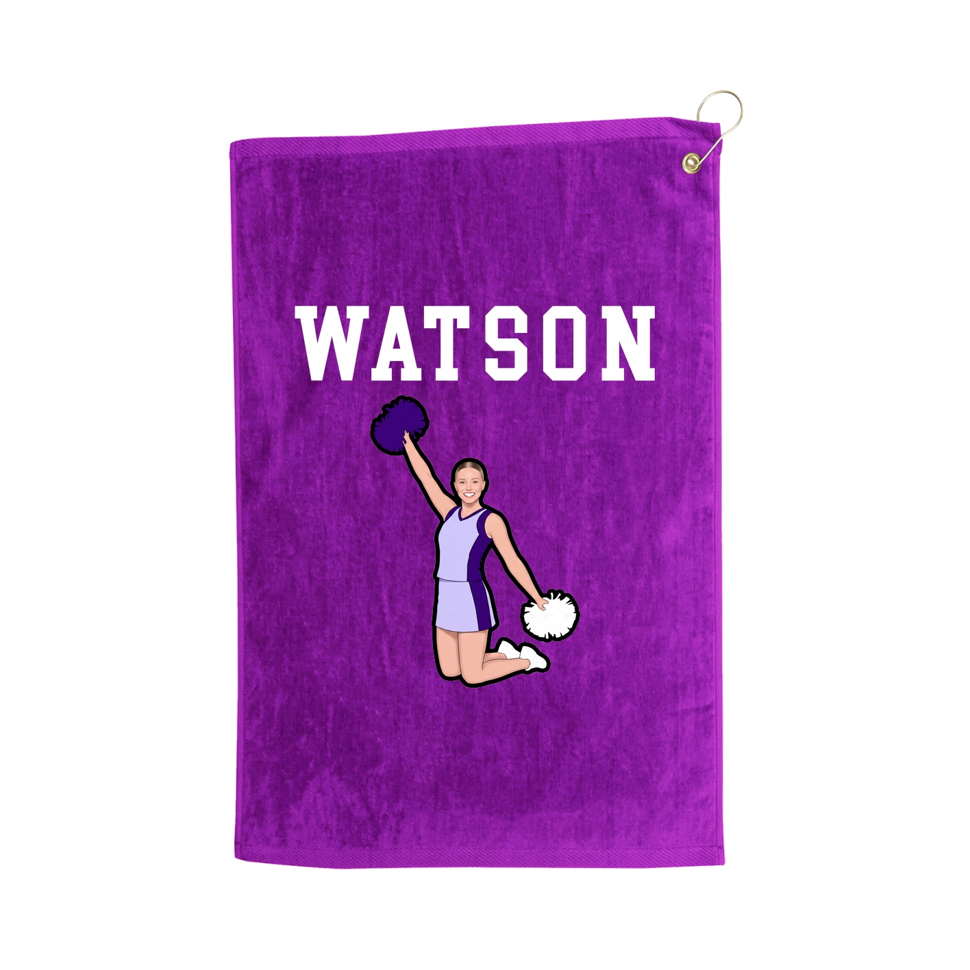 Golf Towel — Shirsey in Purple