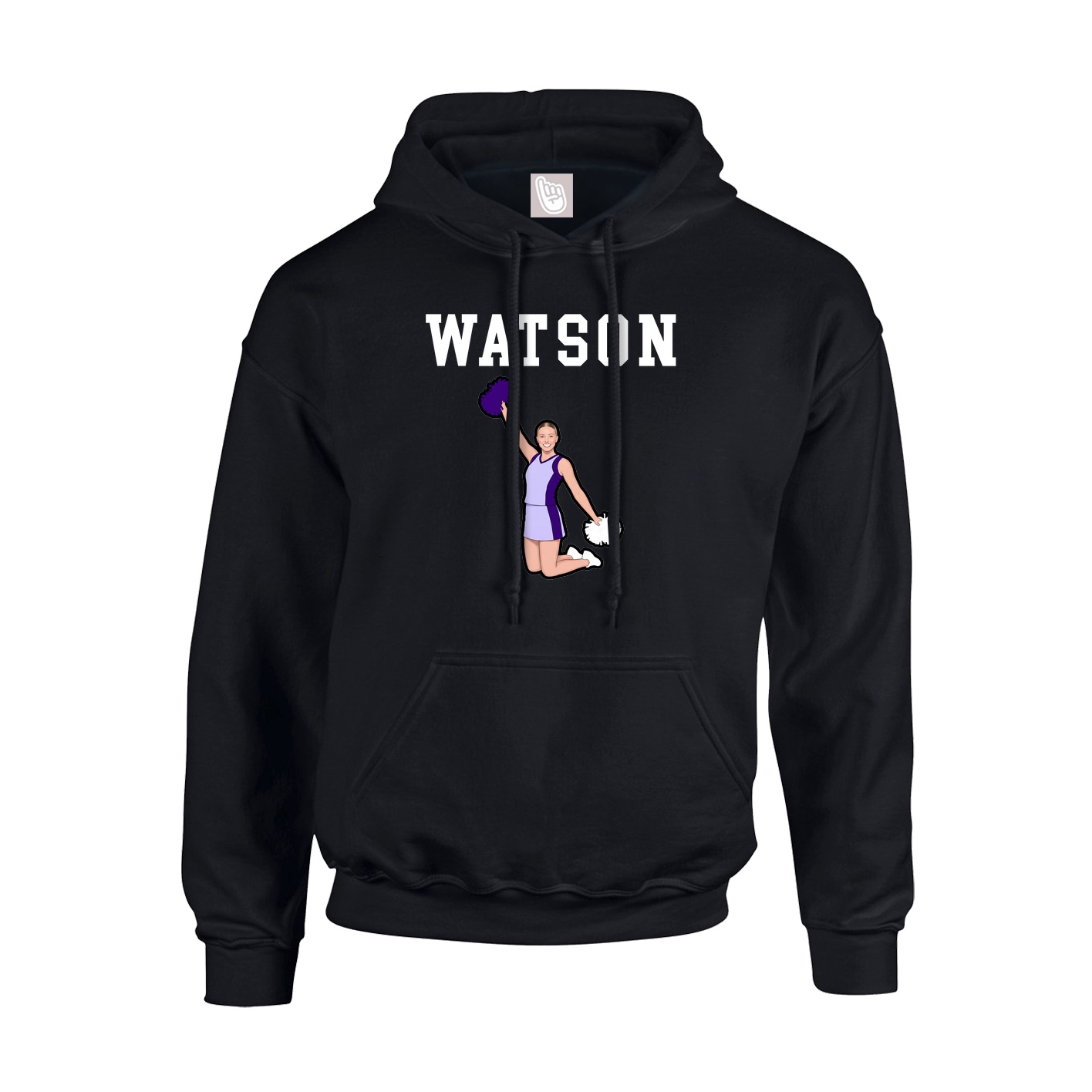 Youth Hoodie — Shirsey in Black