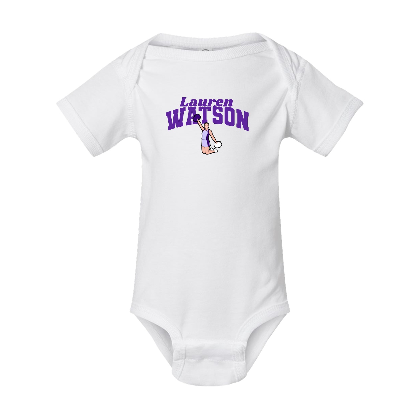 Baby Onesie — Signature Arch in White