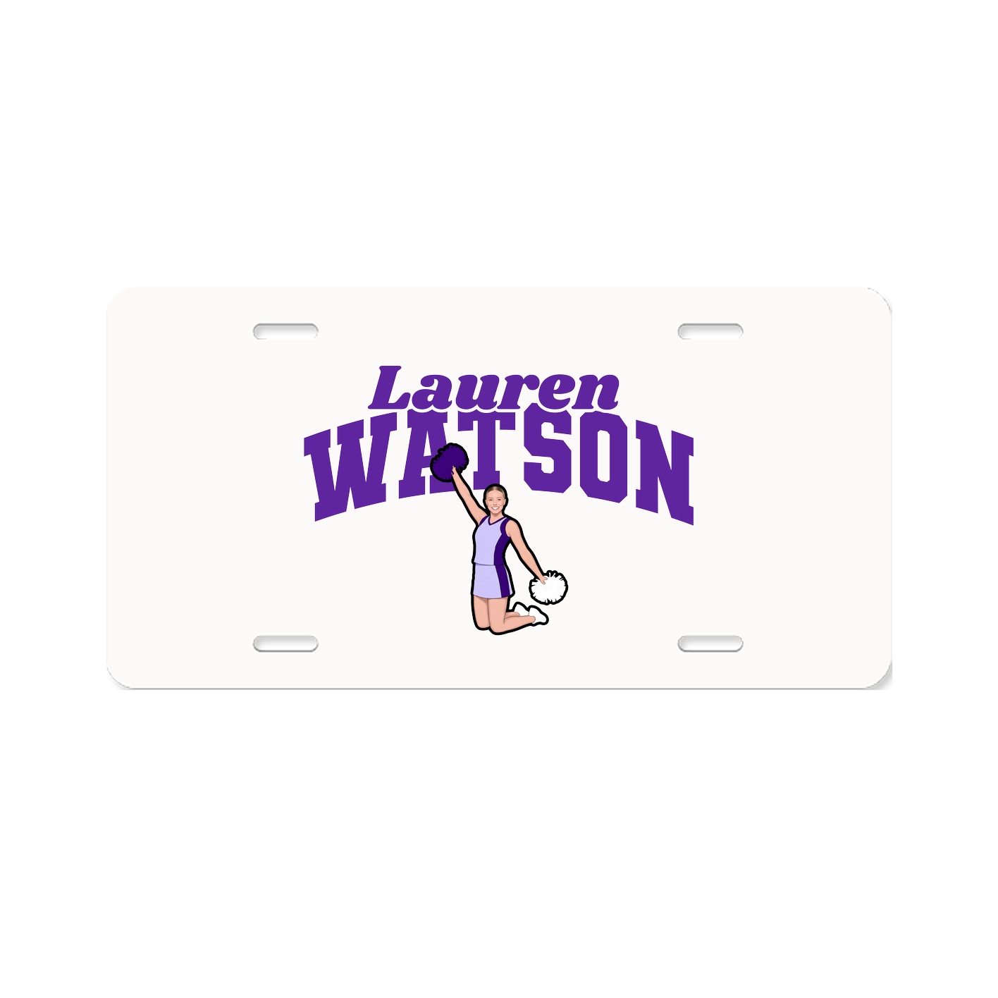 License Plate — Signature Arch in Classic