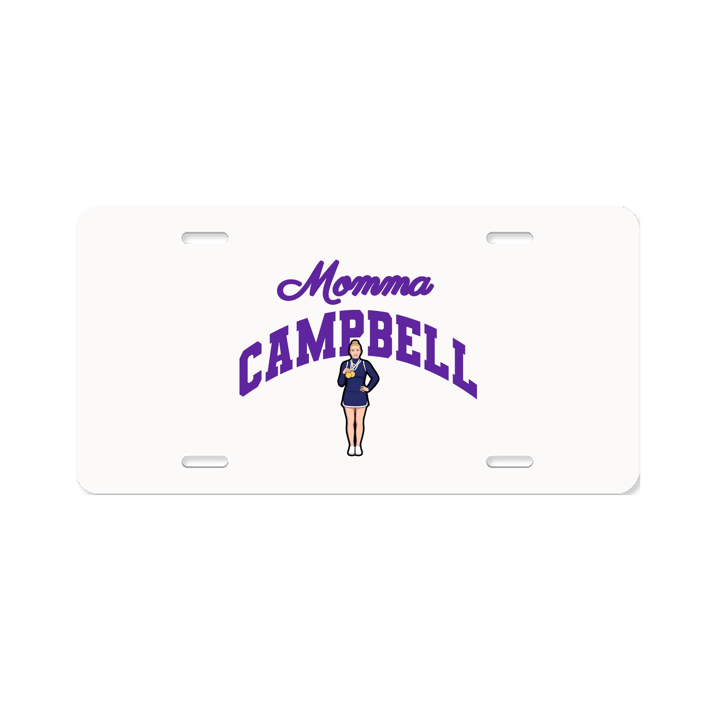 License Plate — Mothers Day Arch in Classic