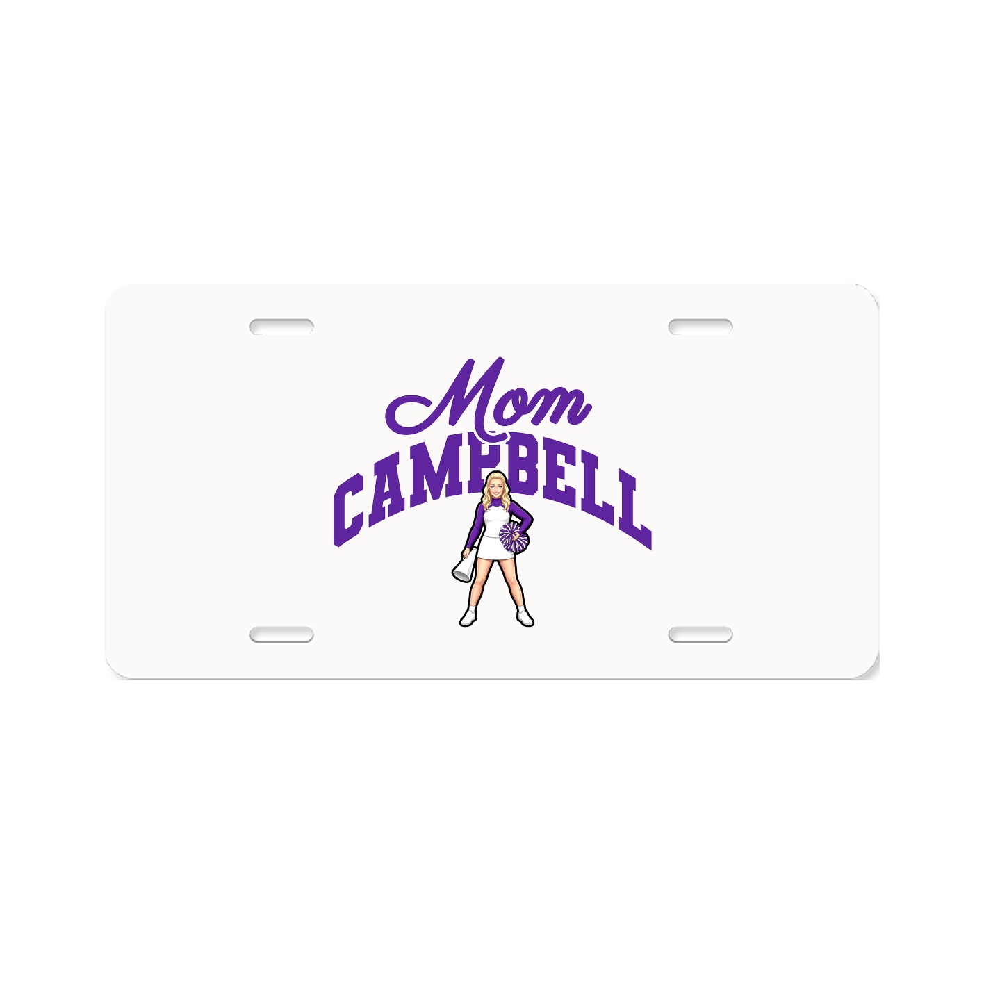 License Plate — Mothers Day Arch in Classic