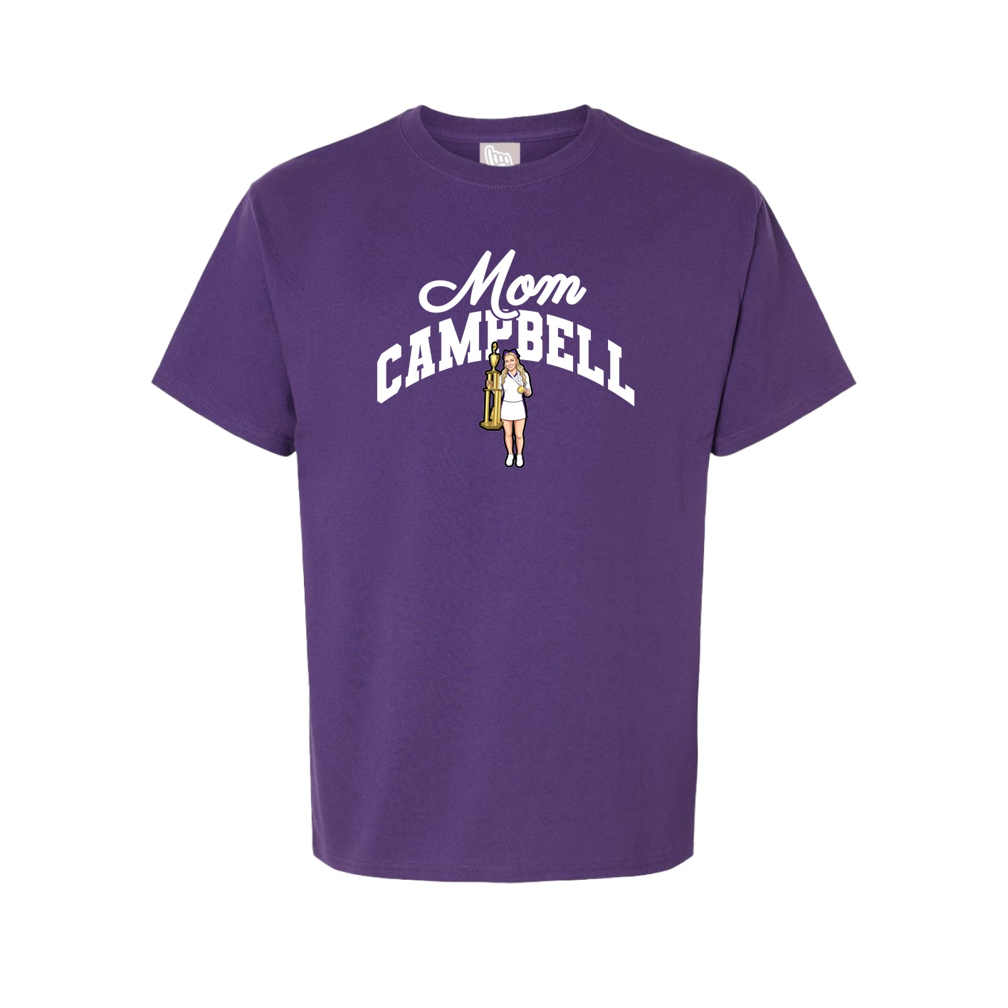 Youth Tee — Mothers Day Arch in Purple