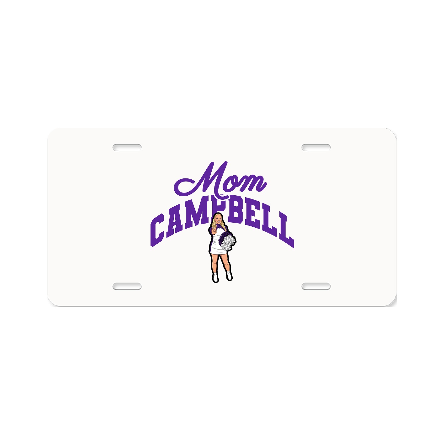 License Plate — Mothers Day Arch in Classic