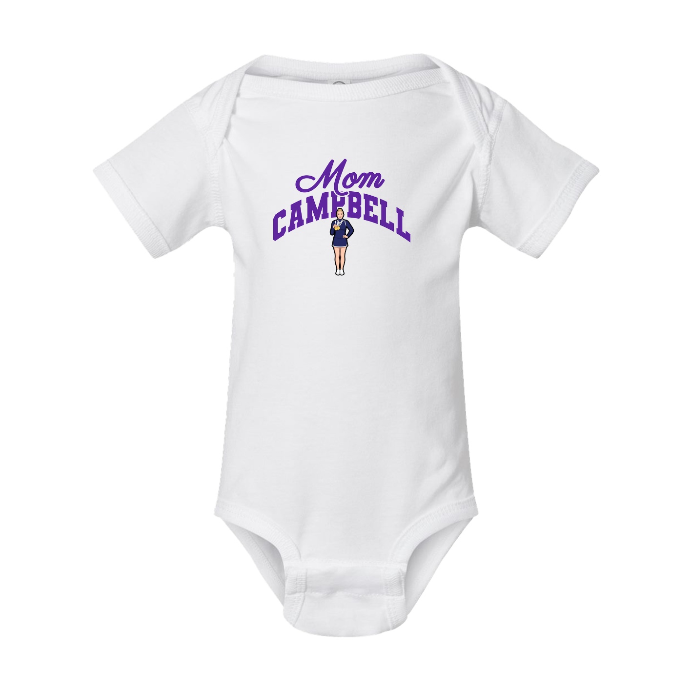 Baby Onesie — Mothers Day Arch in White