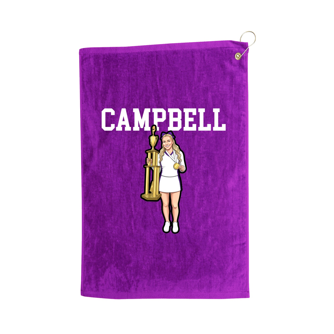 Golf Towel — Shirsey in Purple