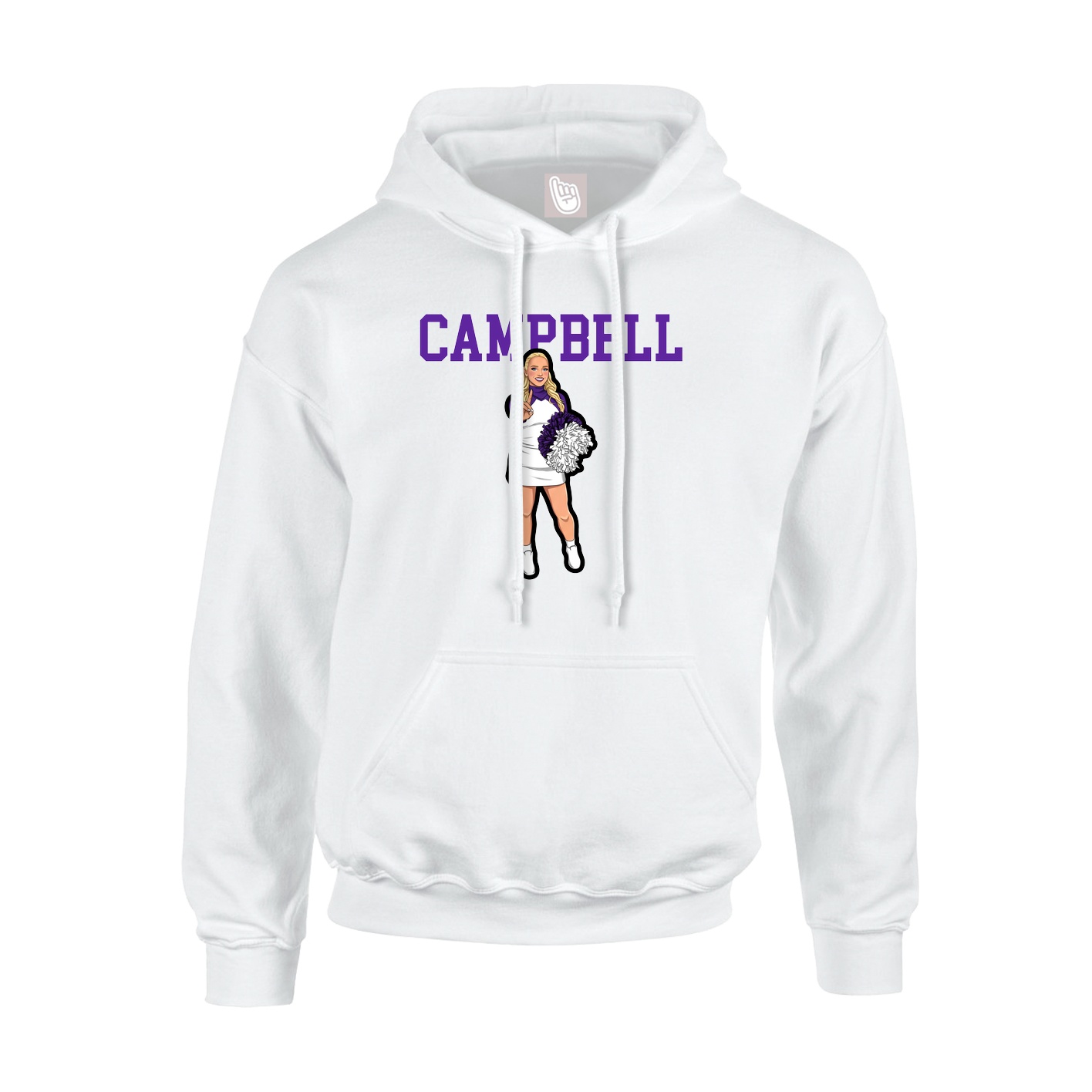 Youth Hoodie — Shirsey in White