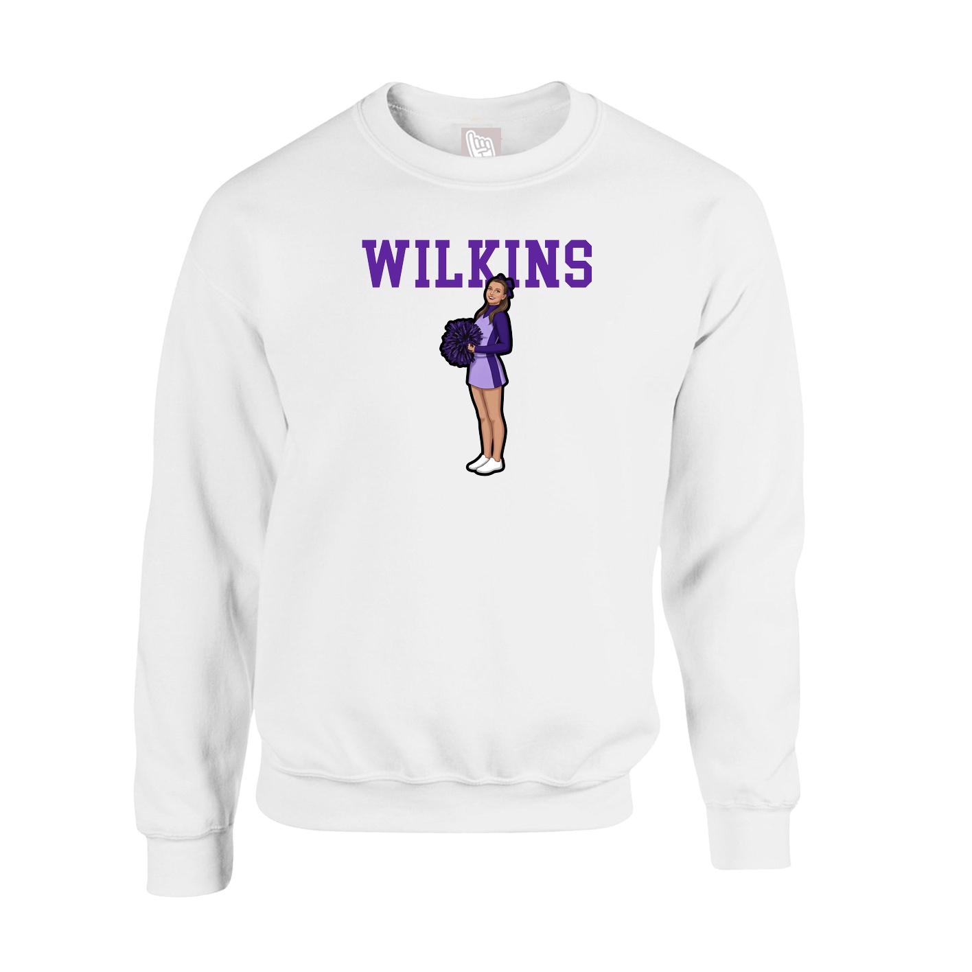 Fleece Crew — Shirsey in White