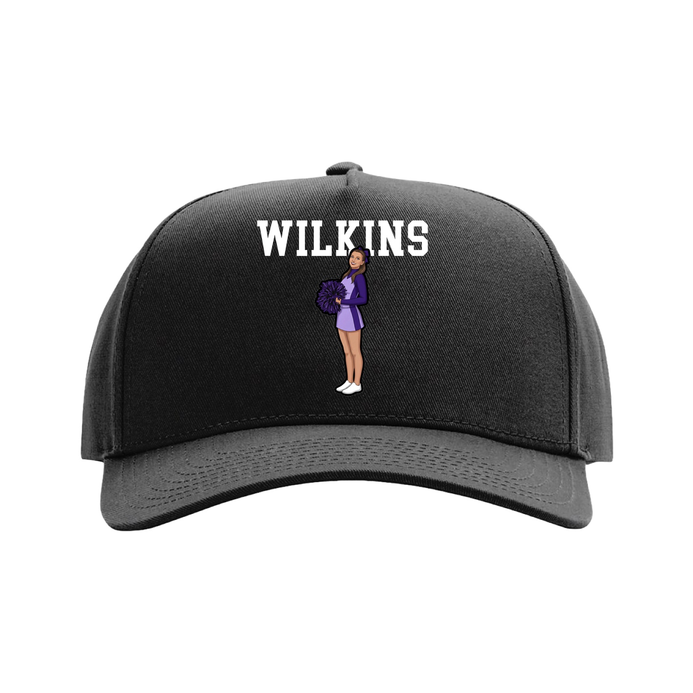 Full Fabric Five-Panel Champ Cap