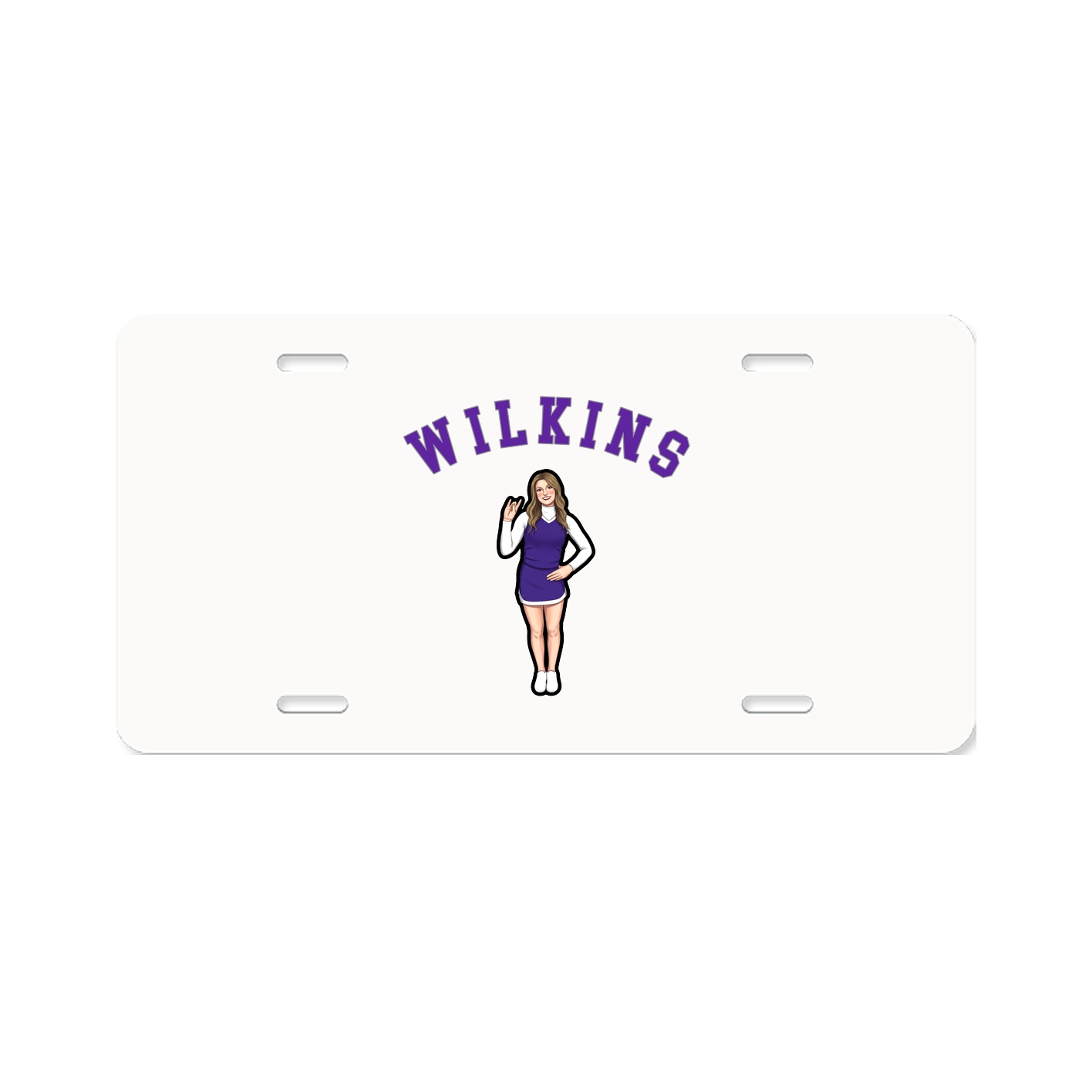 License Plate — Shirsey Arch in Classic