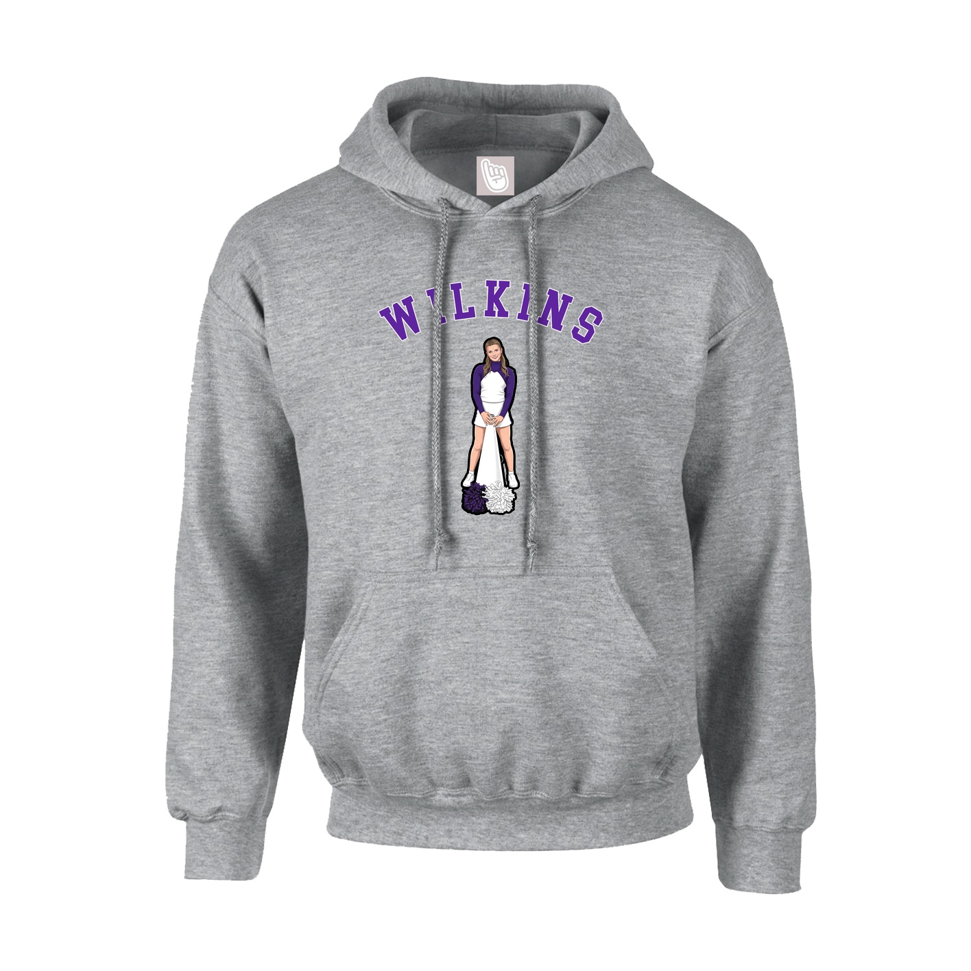 Hoodie — Shirsey Arch in Grey