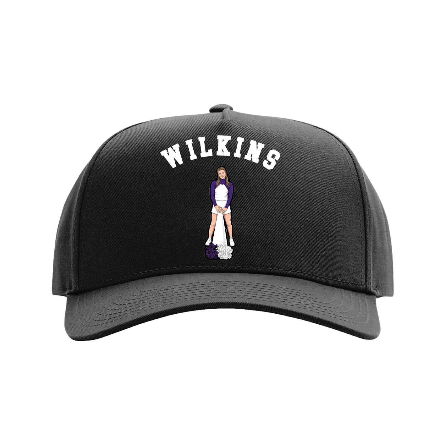 Full Fabric Five-Panel Champ Cap