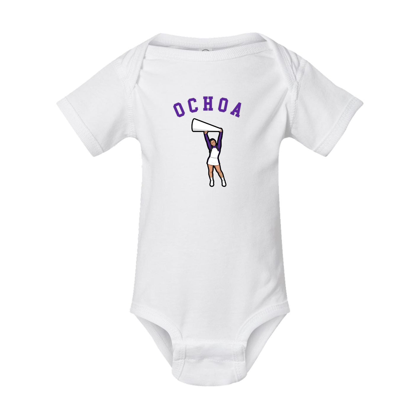Baby Onesie — Shirsey Arch in White