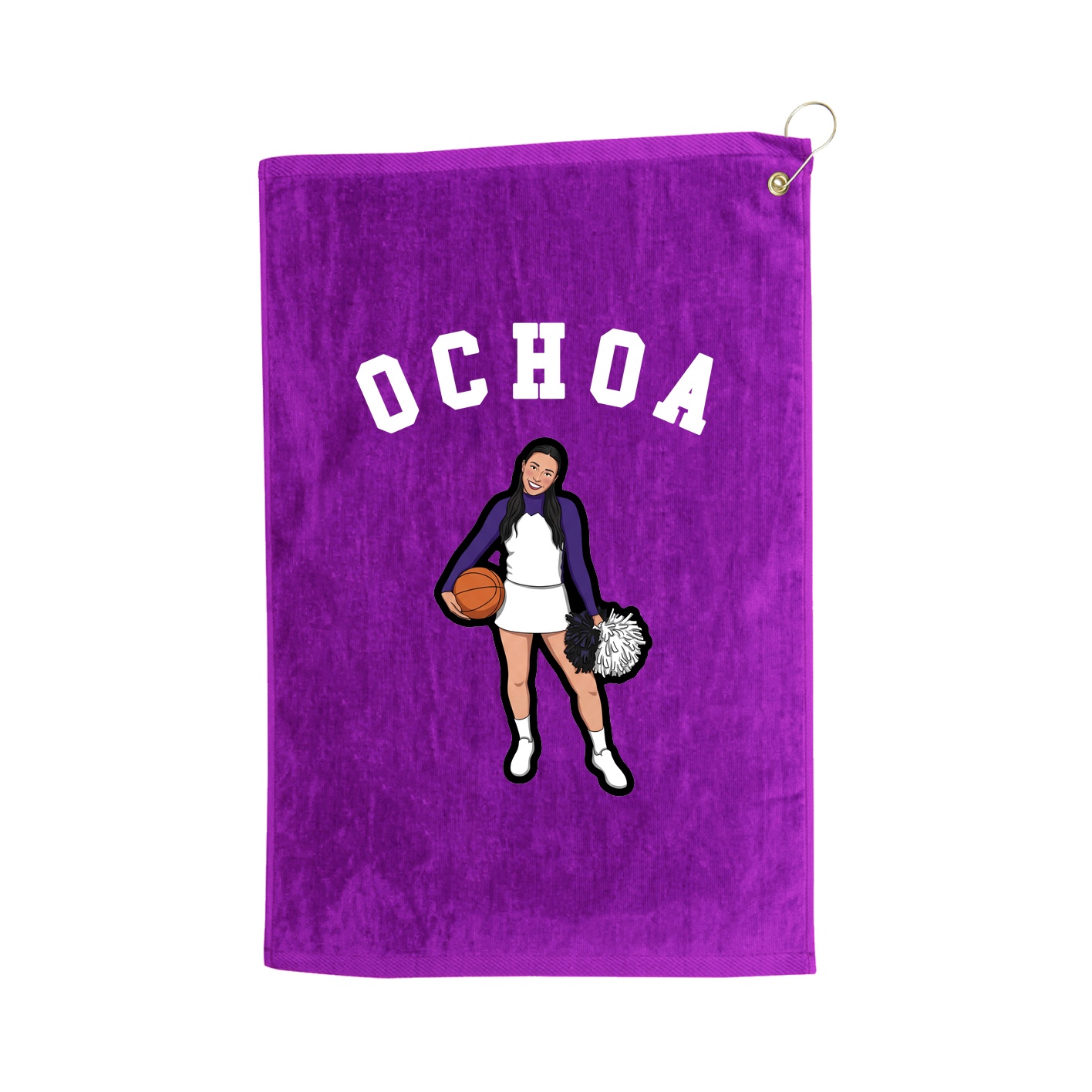 Golf Towel — Shirsey Arch in Purple