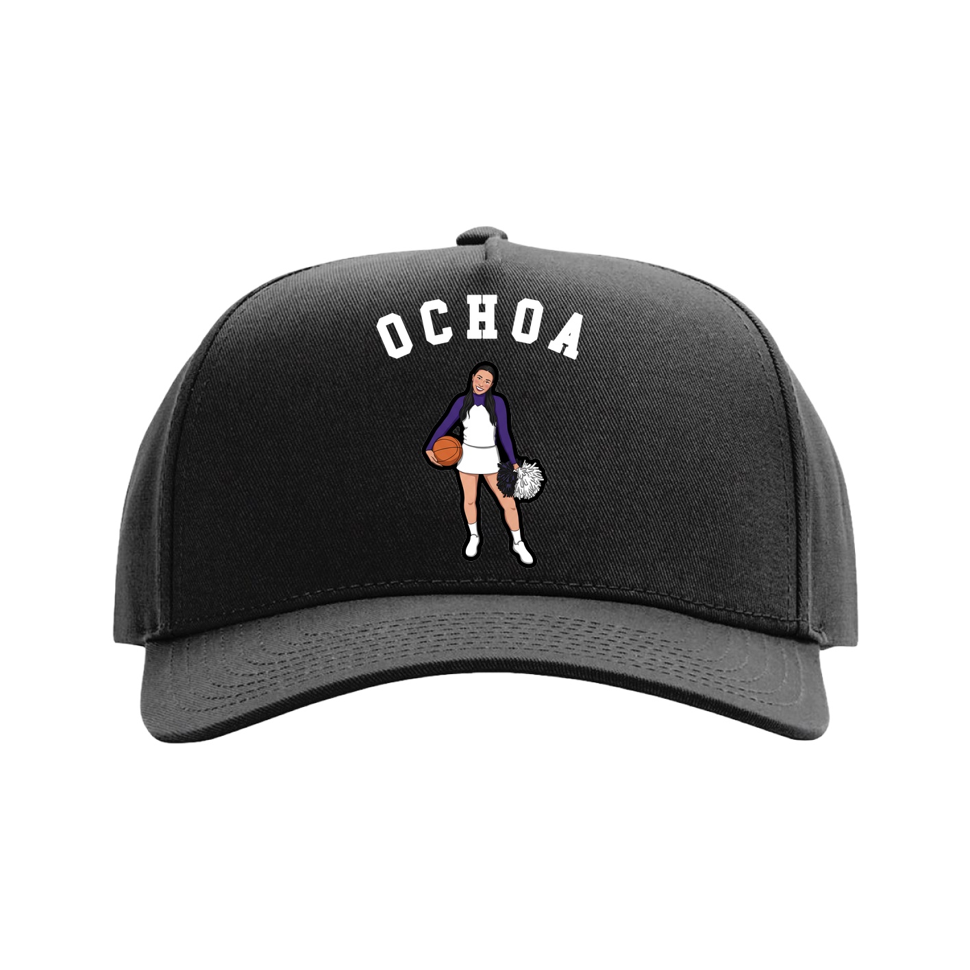 Full Fabric Five-Panel Champ Cap