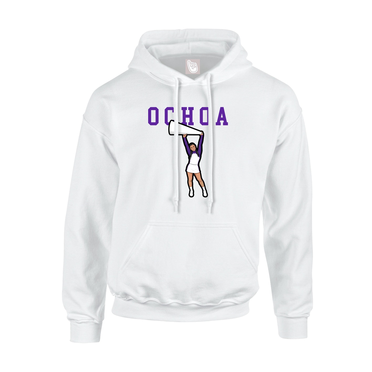 Youth Hoodie — Shirsey in White