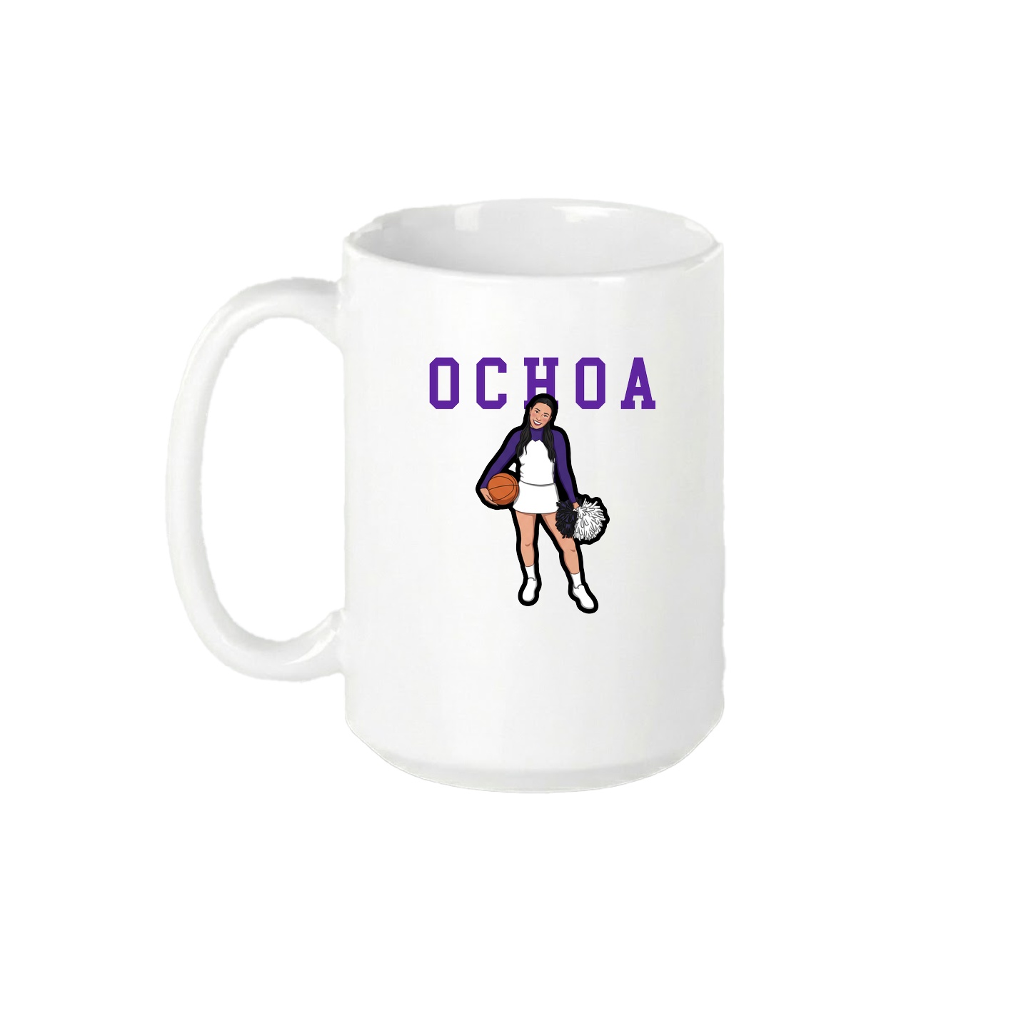 15oz Coffee Mug — Shirsey in White