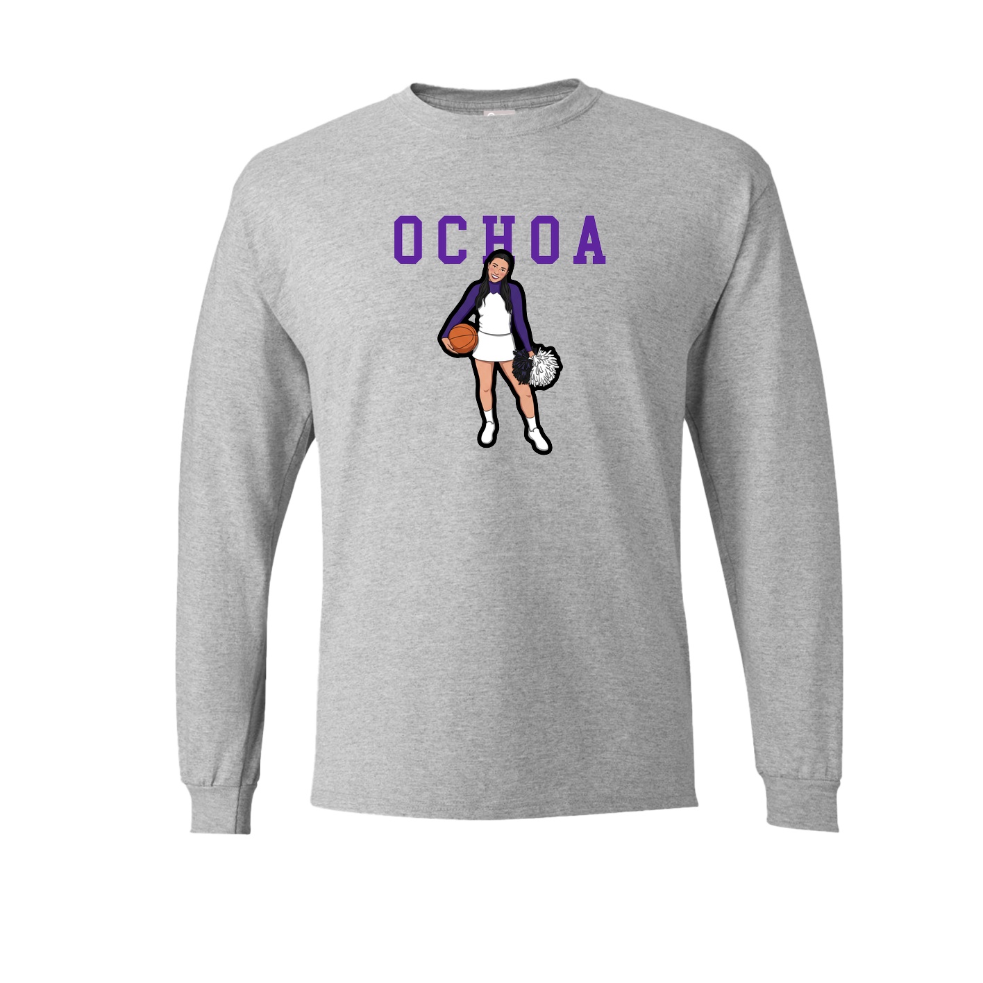 Long Sleeve Tee — Shirsey in Grey
