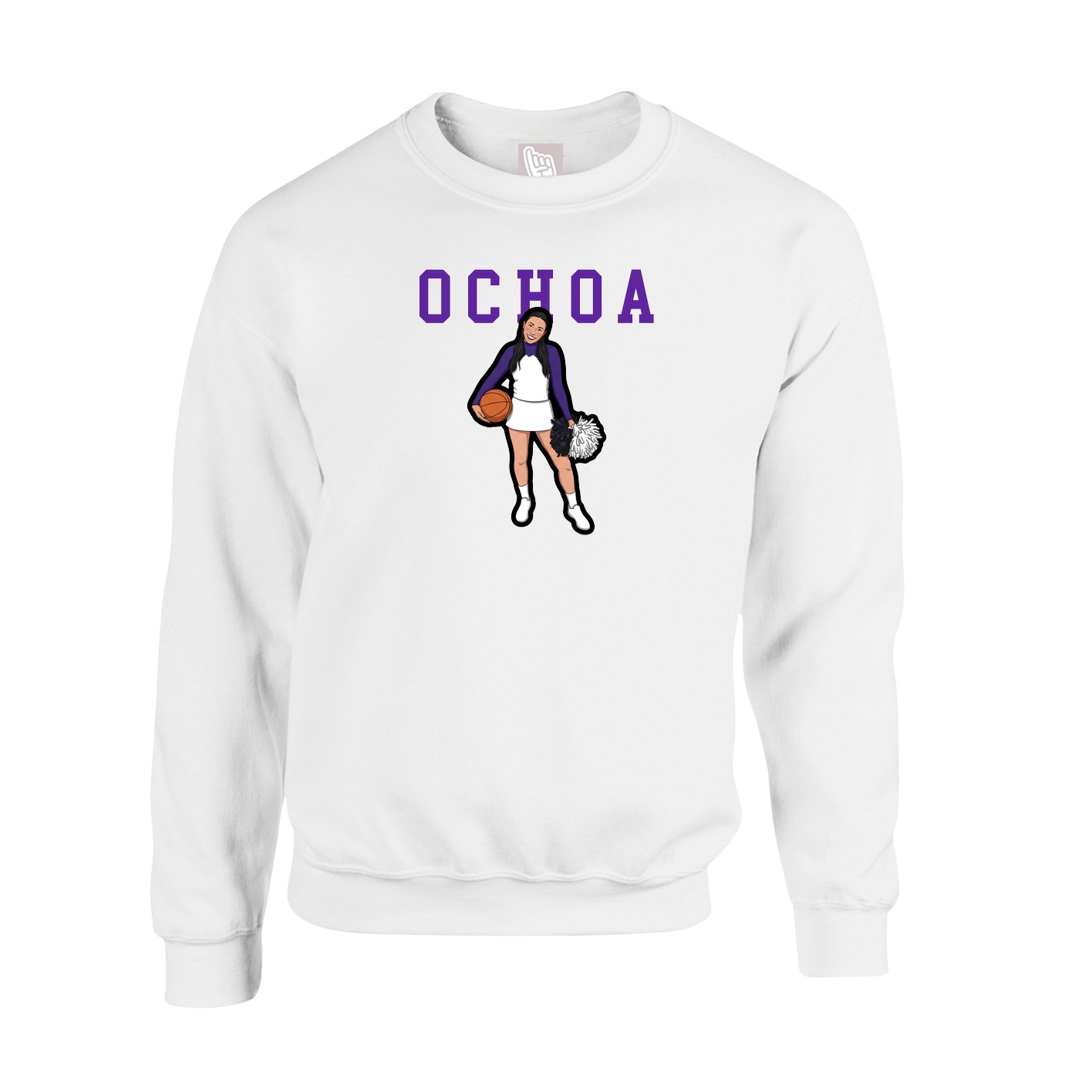 Fleece Crew — Shirsey in White