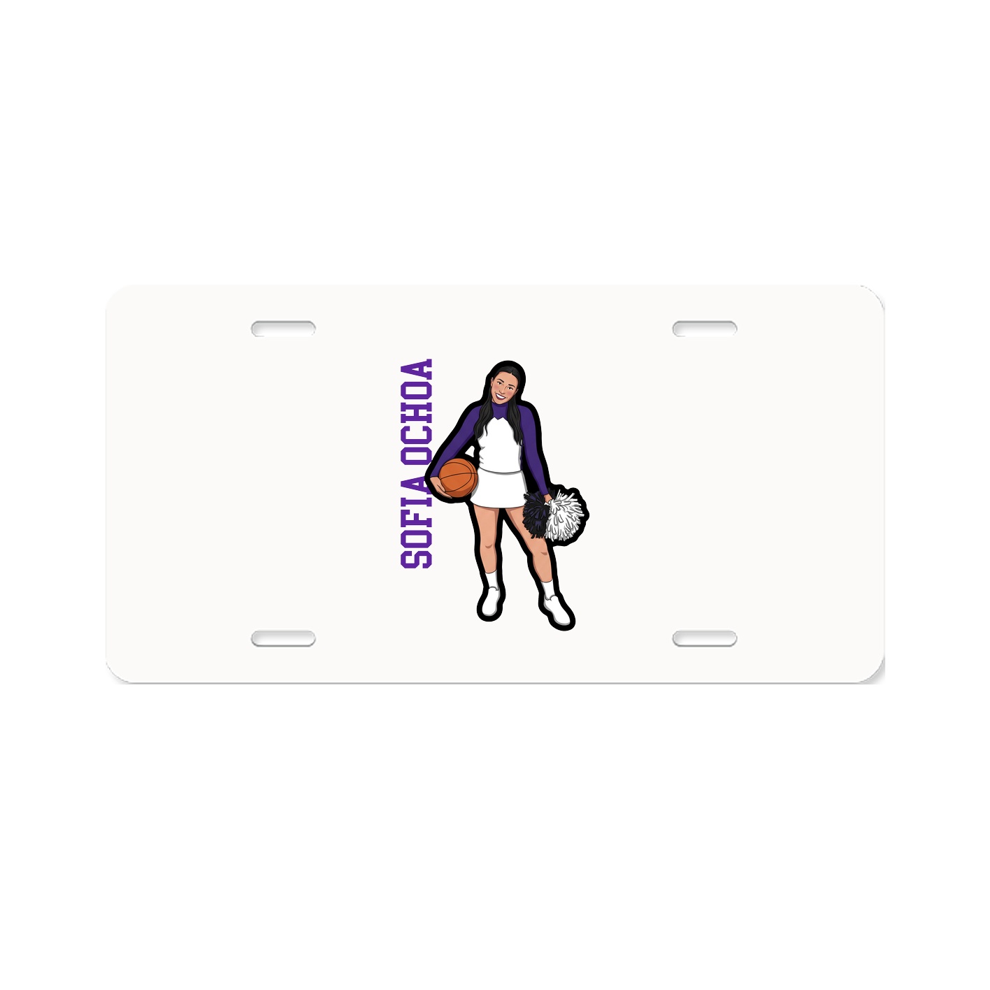 Aluminum License Plate