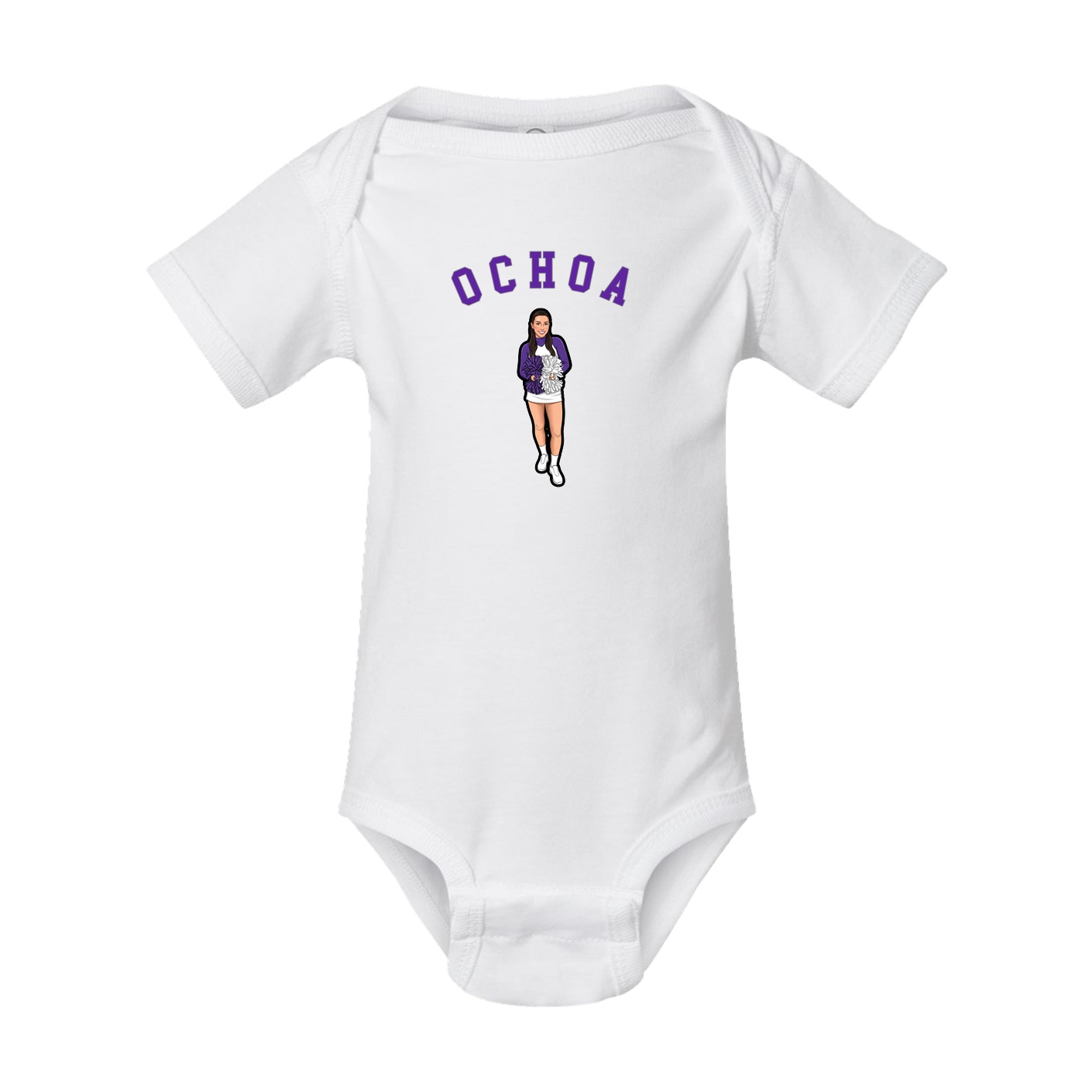 Baby Onesie — Shirsey Arch in White