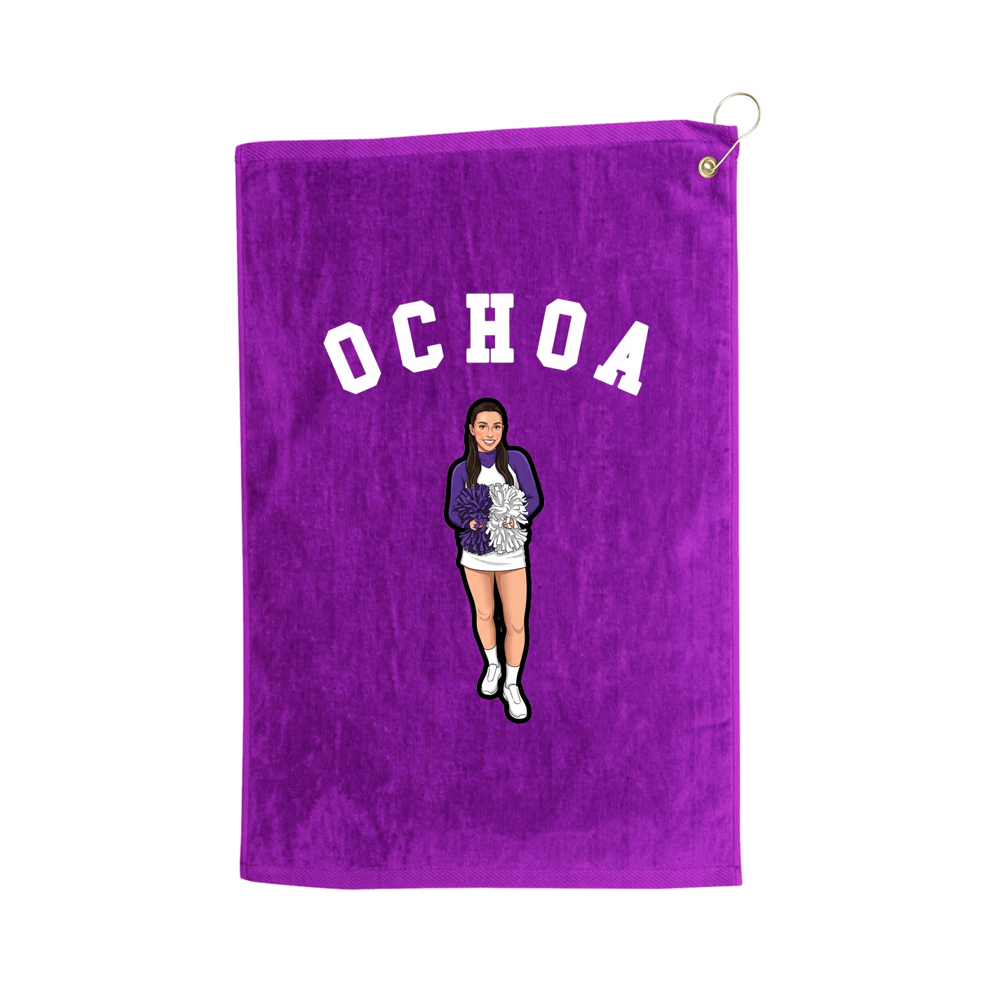 Golf Towel — Shirsey Arch in Purple