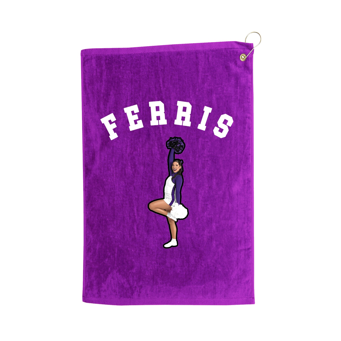 Golf Towel — Shirsey Arch in Purple