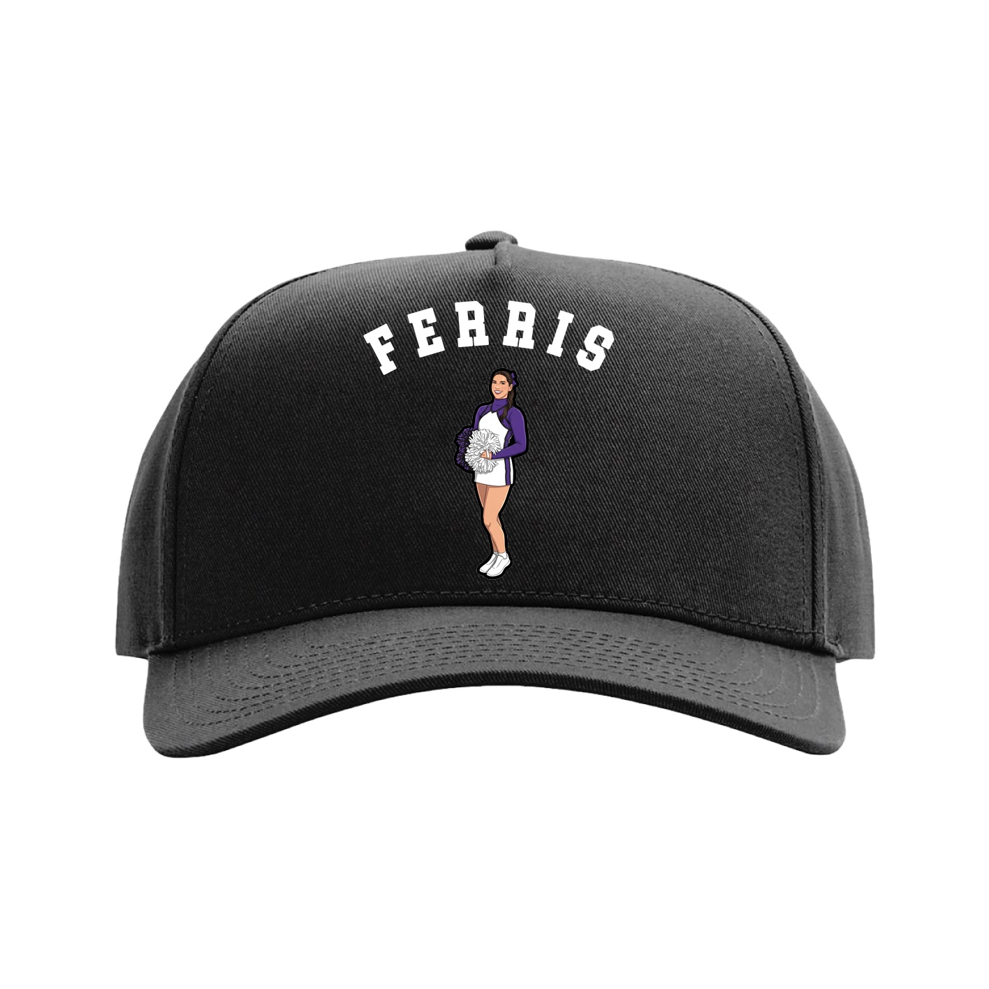 Full Fabric Five-Panel Champ Cap