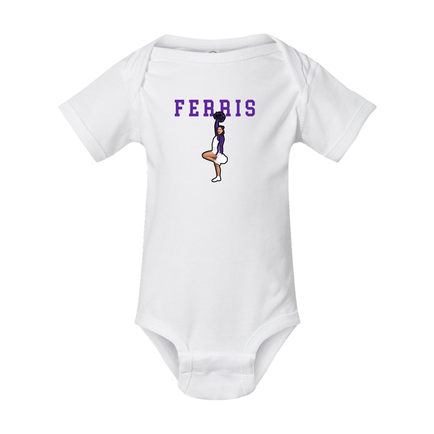 Baby Onesie — Shirsey in White