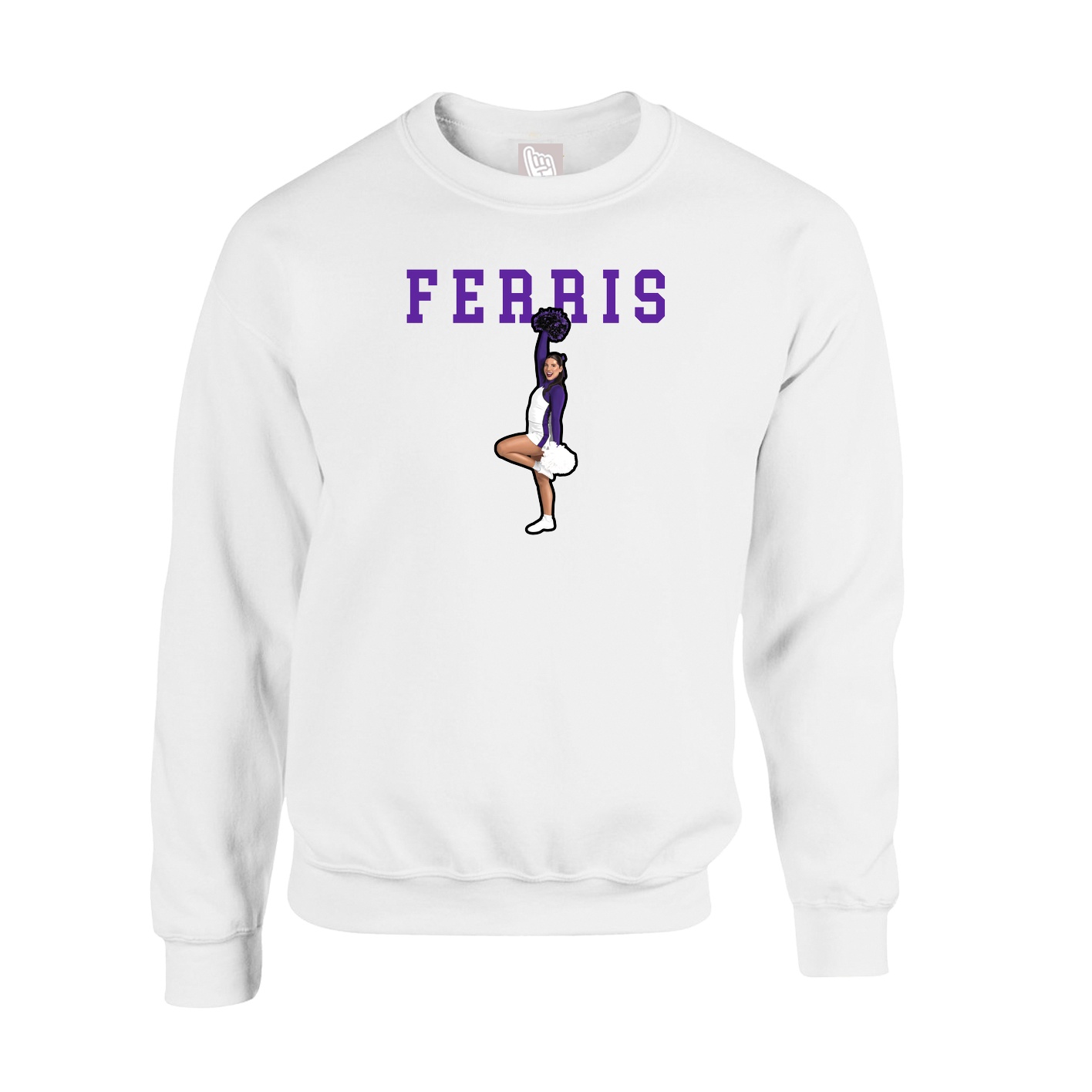 Fleece Crew — Shirsey in White